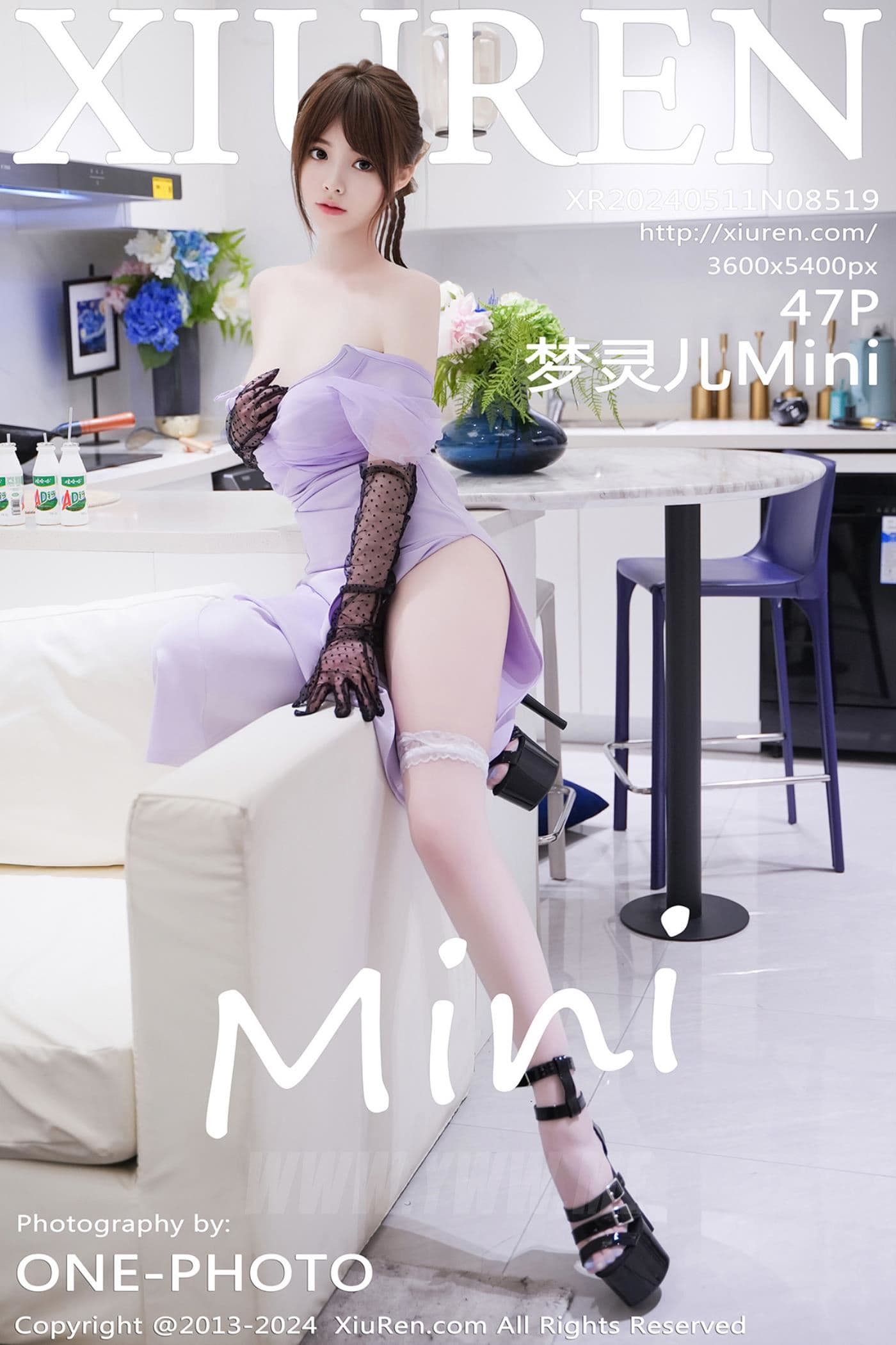XiuRen秀人网 No.8519 梦灵儿Mini 丝袜美腿