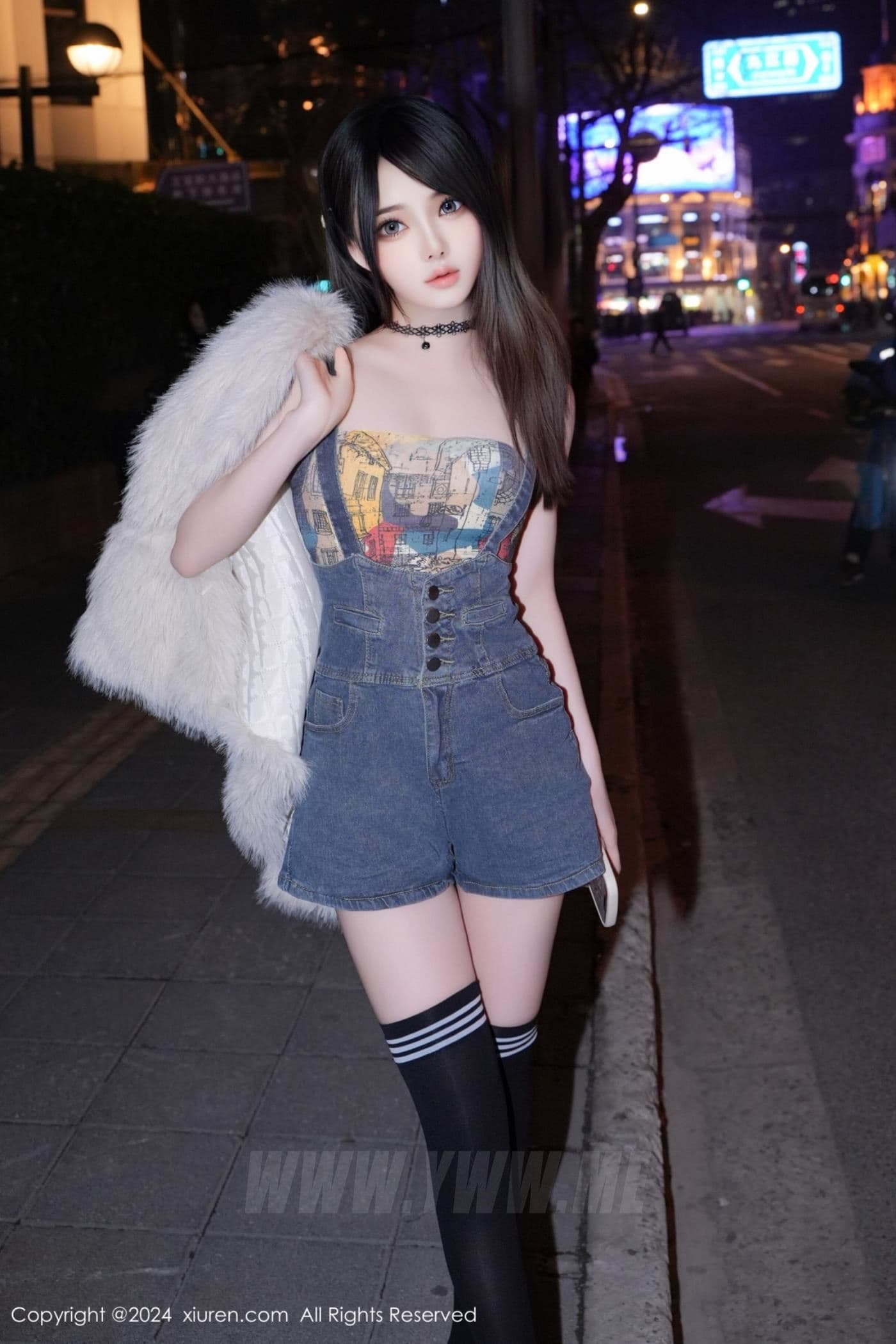 XiuRen秀人网 No.8508 林月月 黑丝美腿
