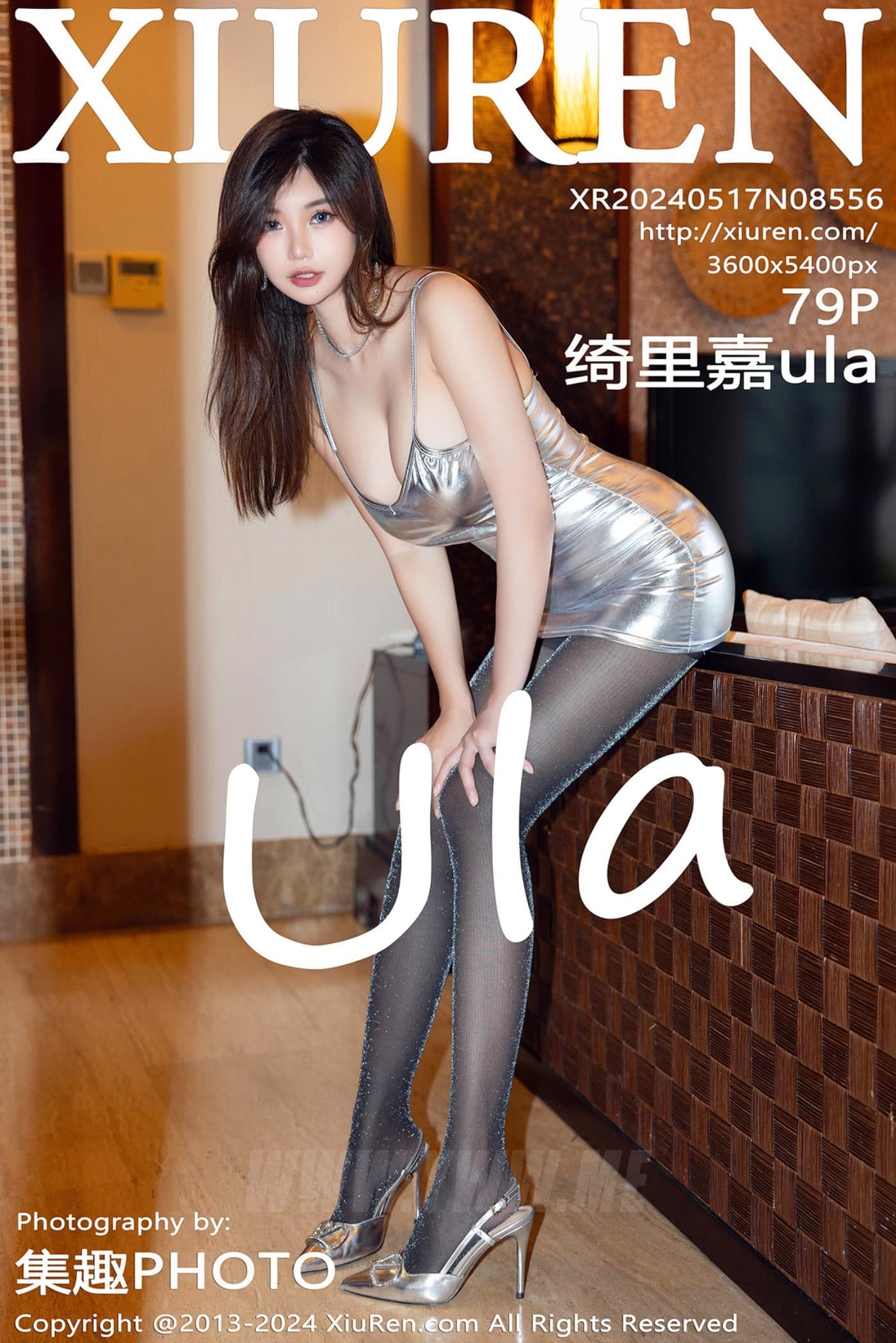 XiuRen秀人网 No.8556 绮里嘉ula 黑丝美腿