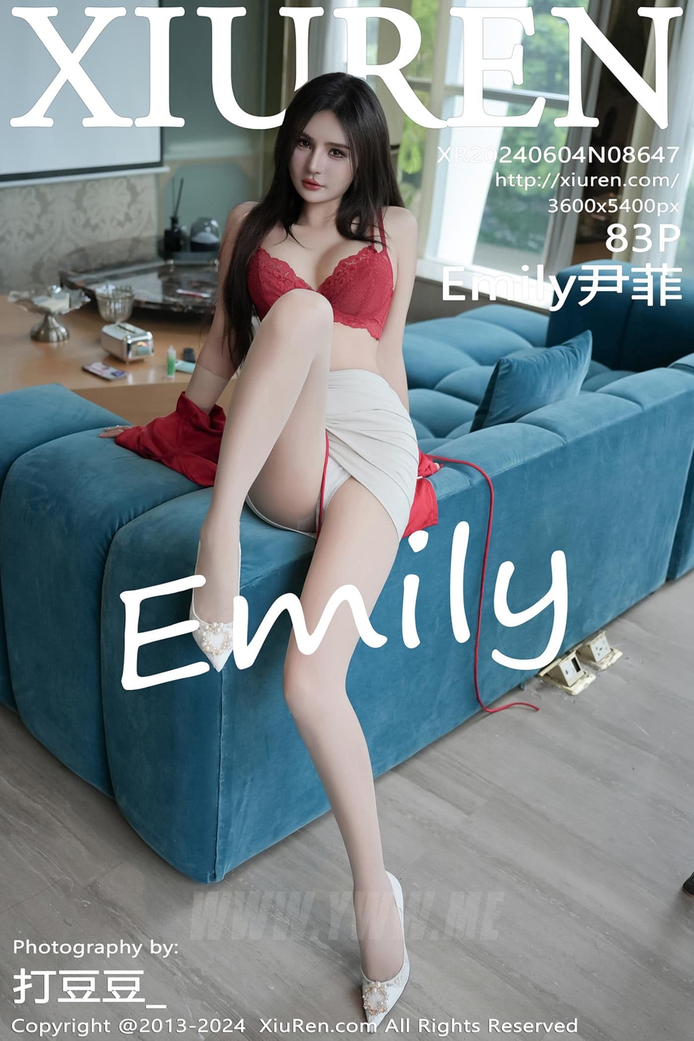XiuRen秀人网 No.8647 Emily尹菲 丝袜美腿