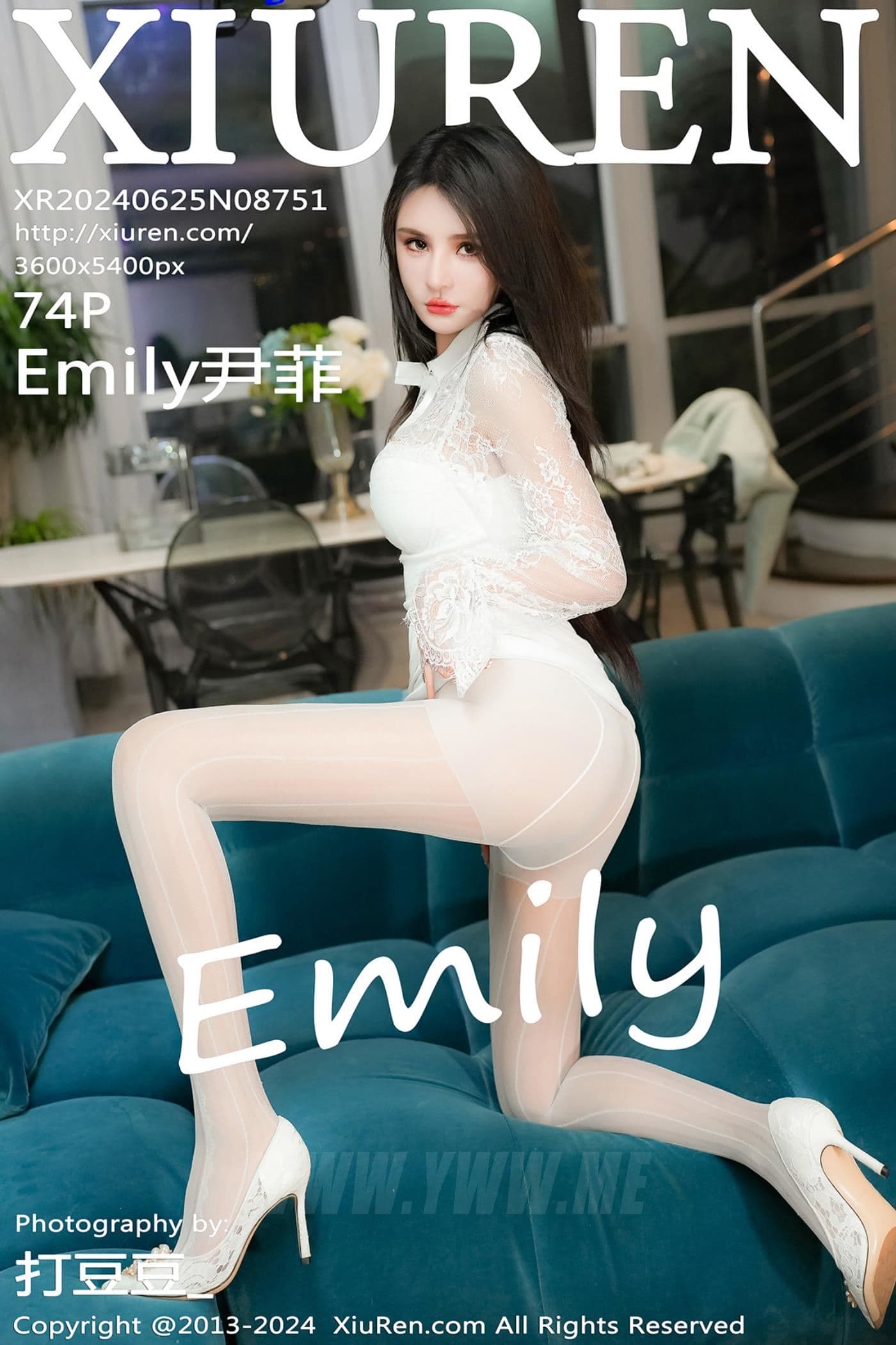 XiuRen秀人网 No.8751 Emily尹菲 丝袜美腿