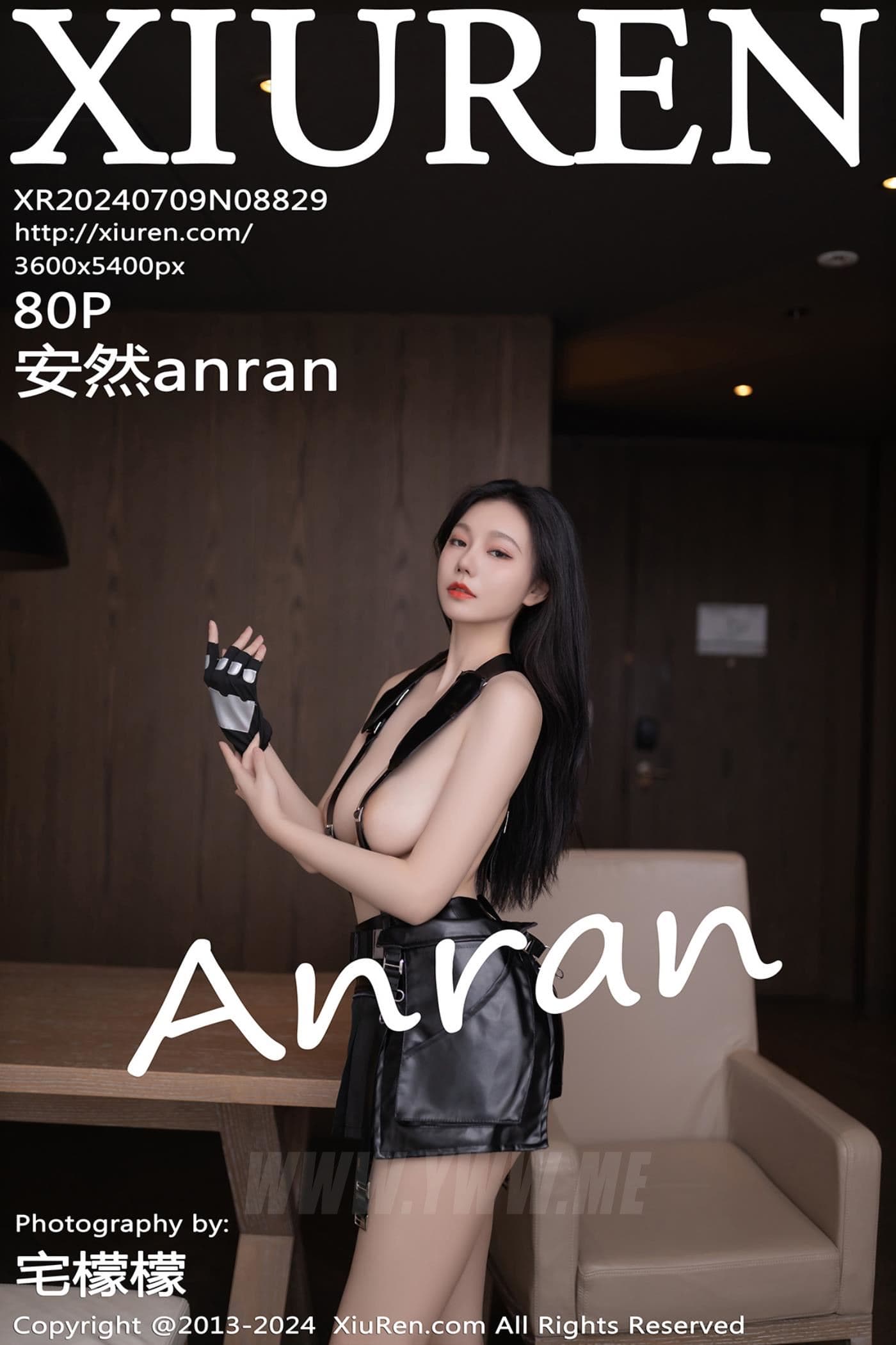 XiuRen秀人网 No.8829 安然anran 黑丝美腿