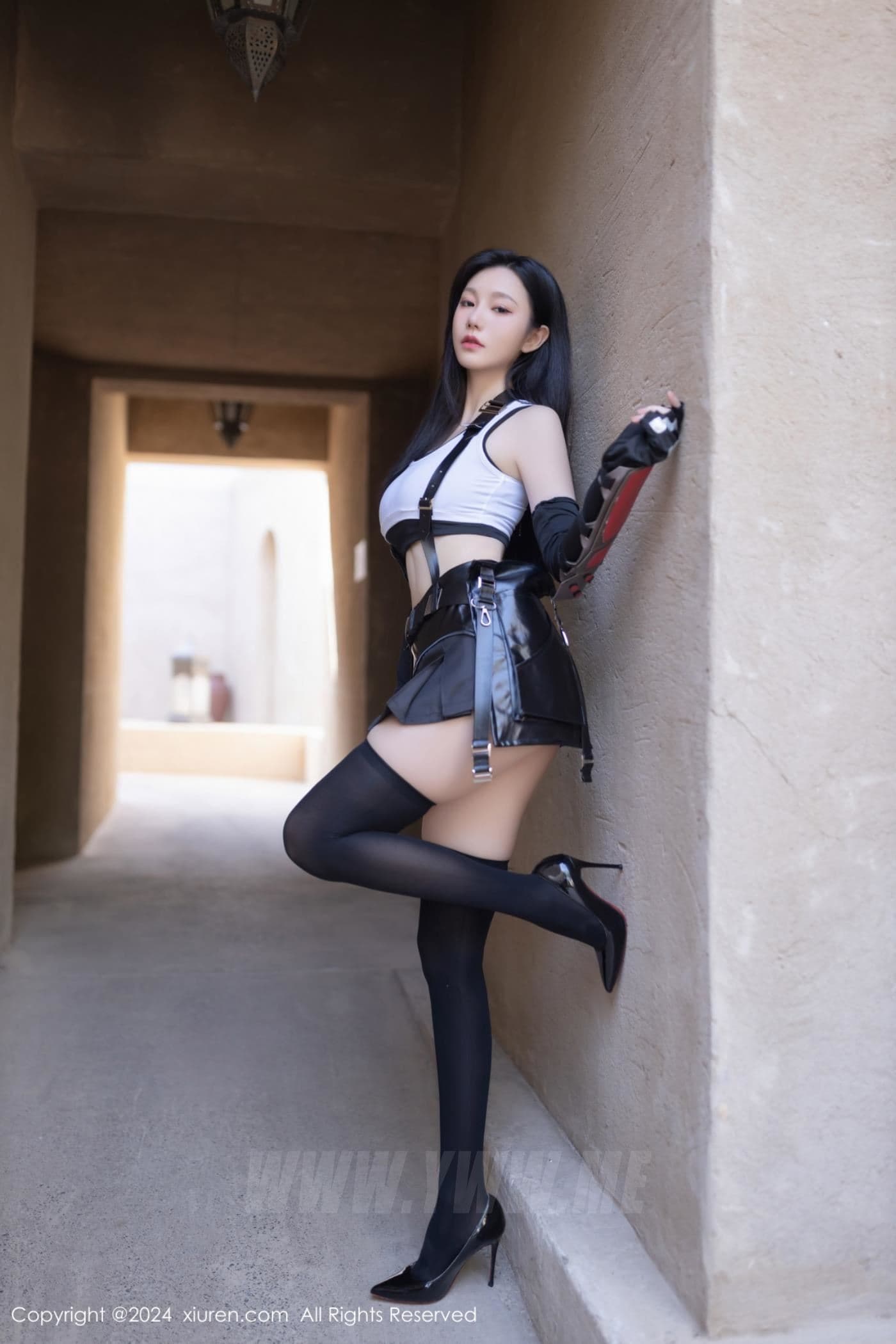 XiuRen秀人网 No.8829 安然anran 黑丝美腿