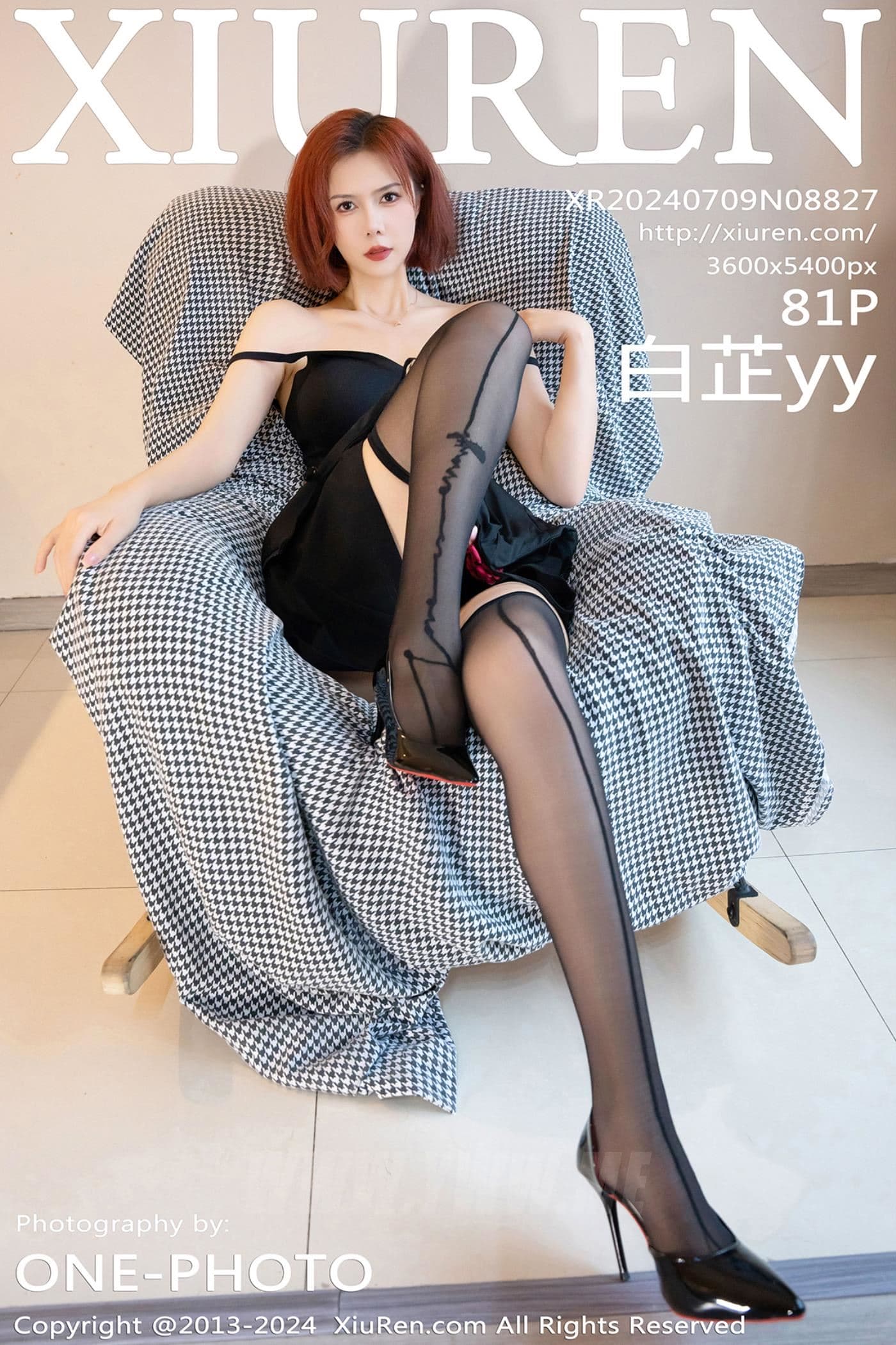 XiuRen秀人网 No.8827 白芷yy 黑丝美腿