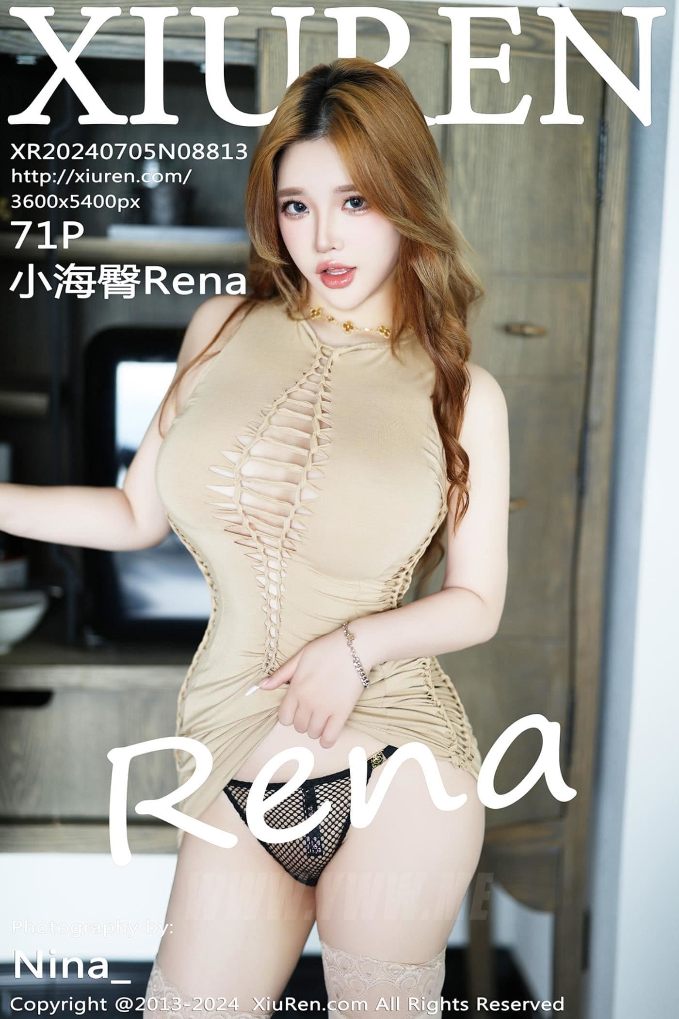 XiuRen秀人网 No.8813 小海臀Rena 丝袜美腿