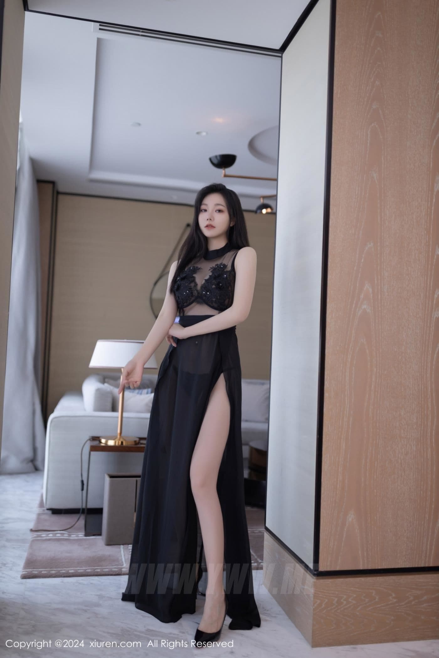 XiuRen秀人网 No.8792 安然anran 黑丝美腿