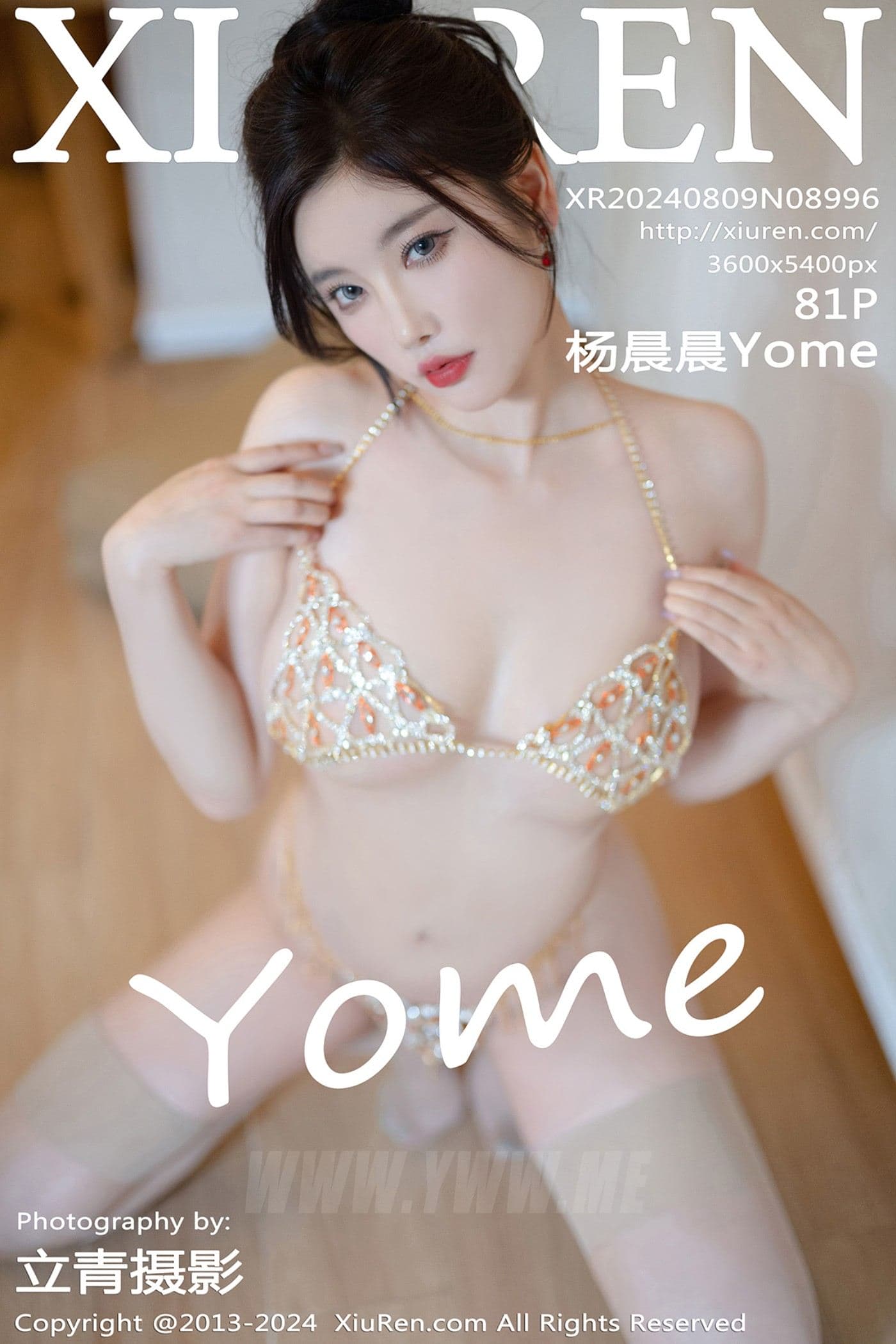 XiuRen秀人网 No.8996 杨晨晨Yome 黑丝美腿