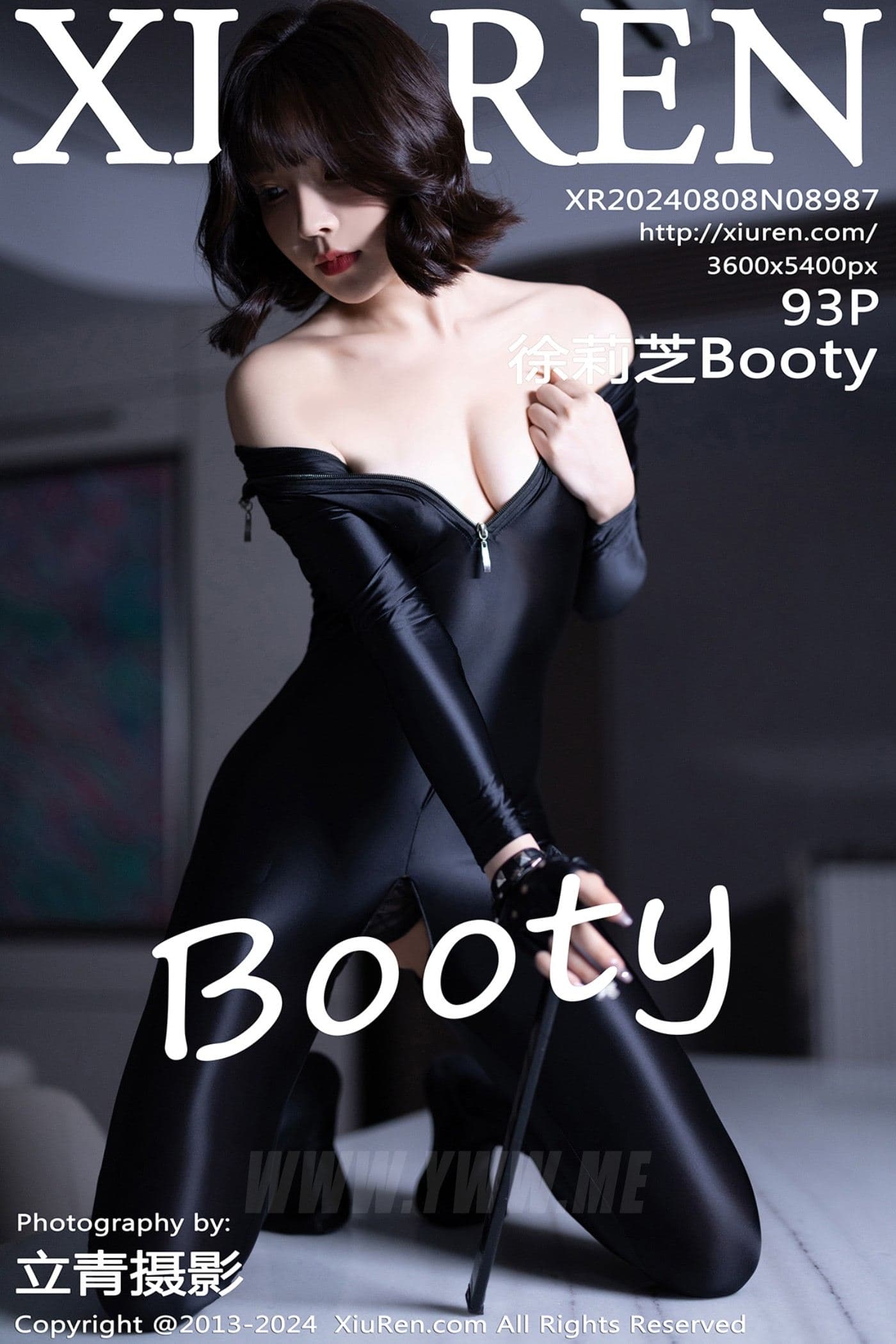 XiuRen秀人网 No.8987 徐莉芝Booty 黑丝美腿