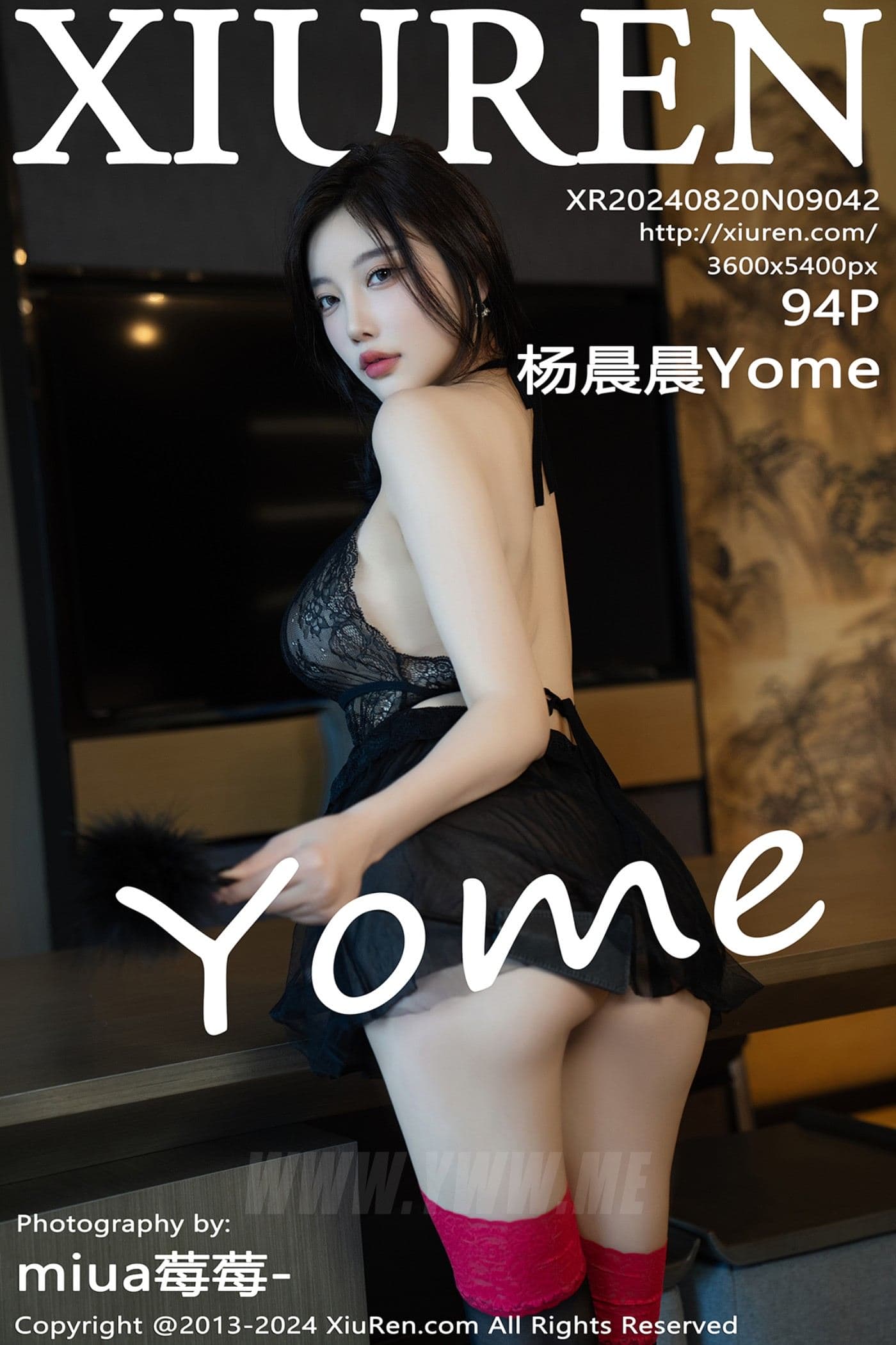 XiuRen秀人网 No.9042 杨晨晨Yome 丰腴美臀
