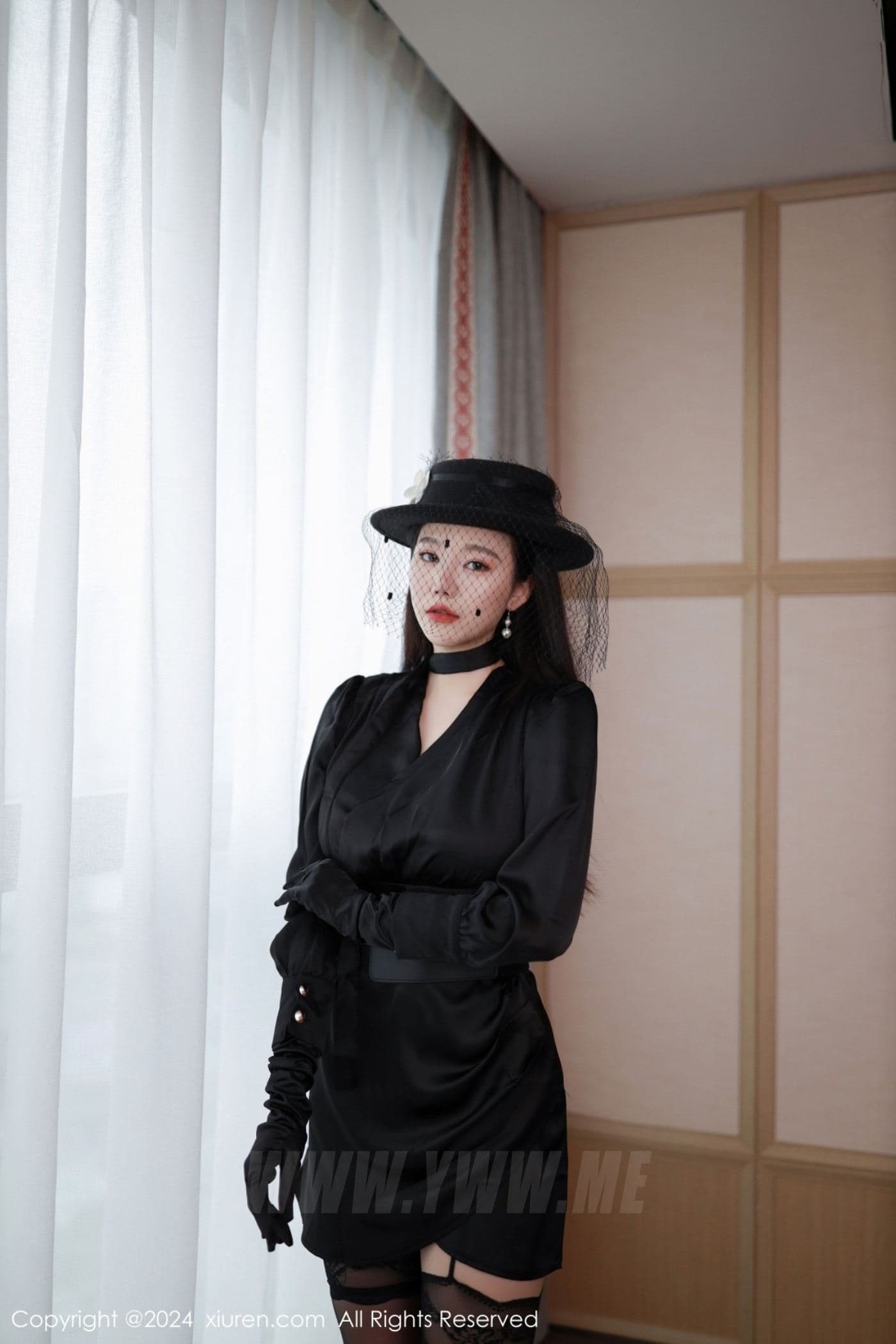 XiuRen秀人网 No.9041 安然anran 黑丝美臀