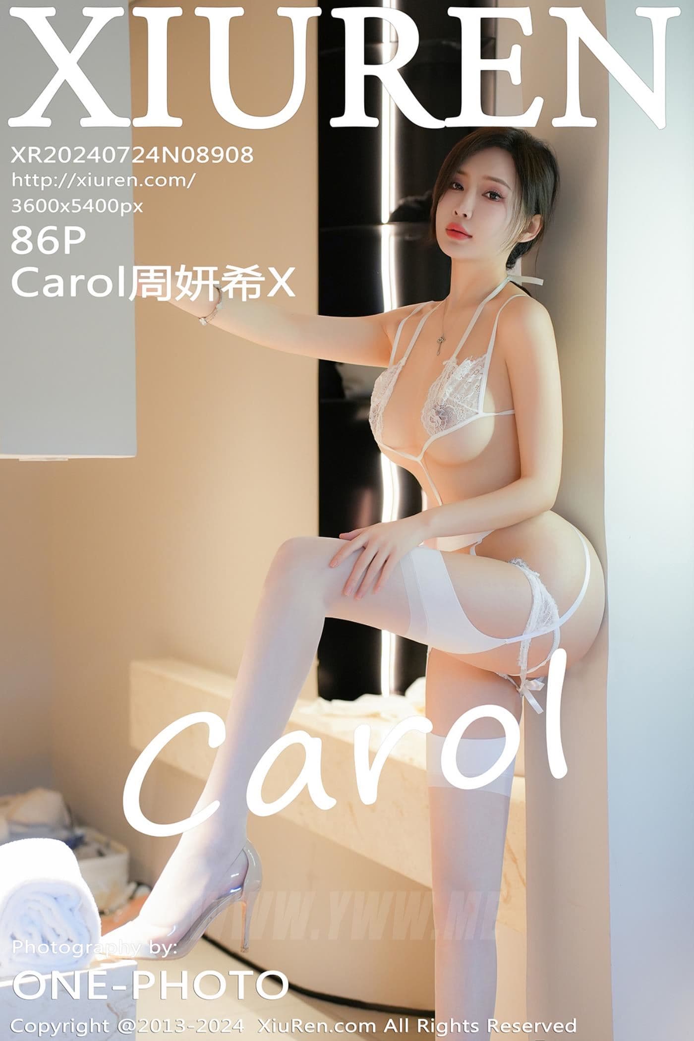 XiuRen秀人网 No.8908 Carol周妍希X 丝袜美腿