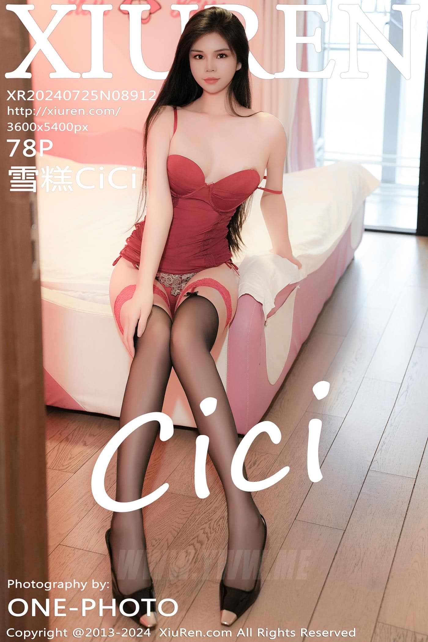 XiuRen秀人网 No.8912 雪糕CiCi 黑丝美腿