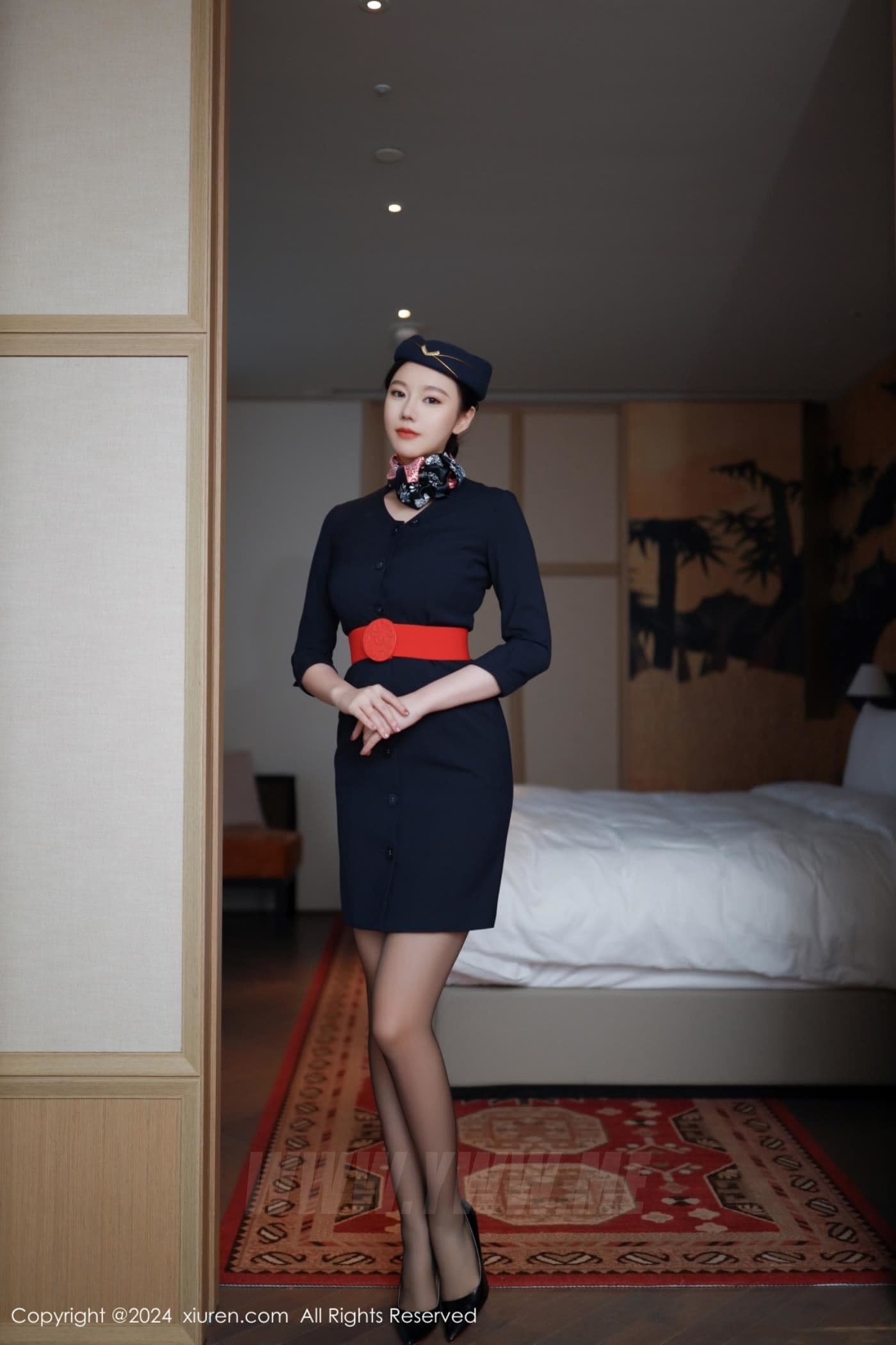 XiuRen秀人网 No.8942 安然anran 黑丝美腿