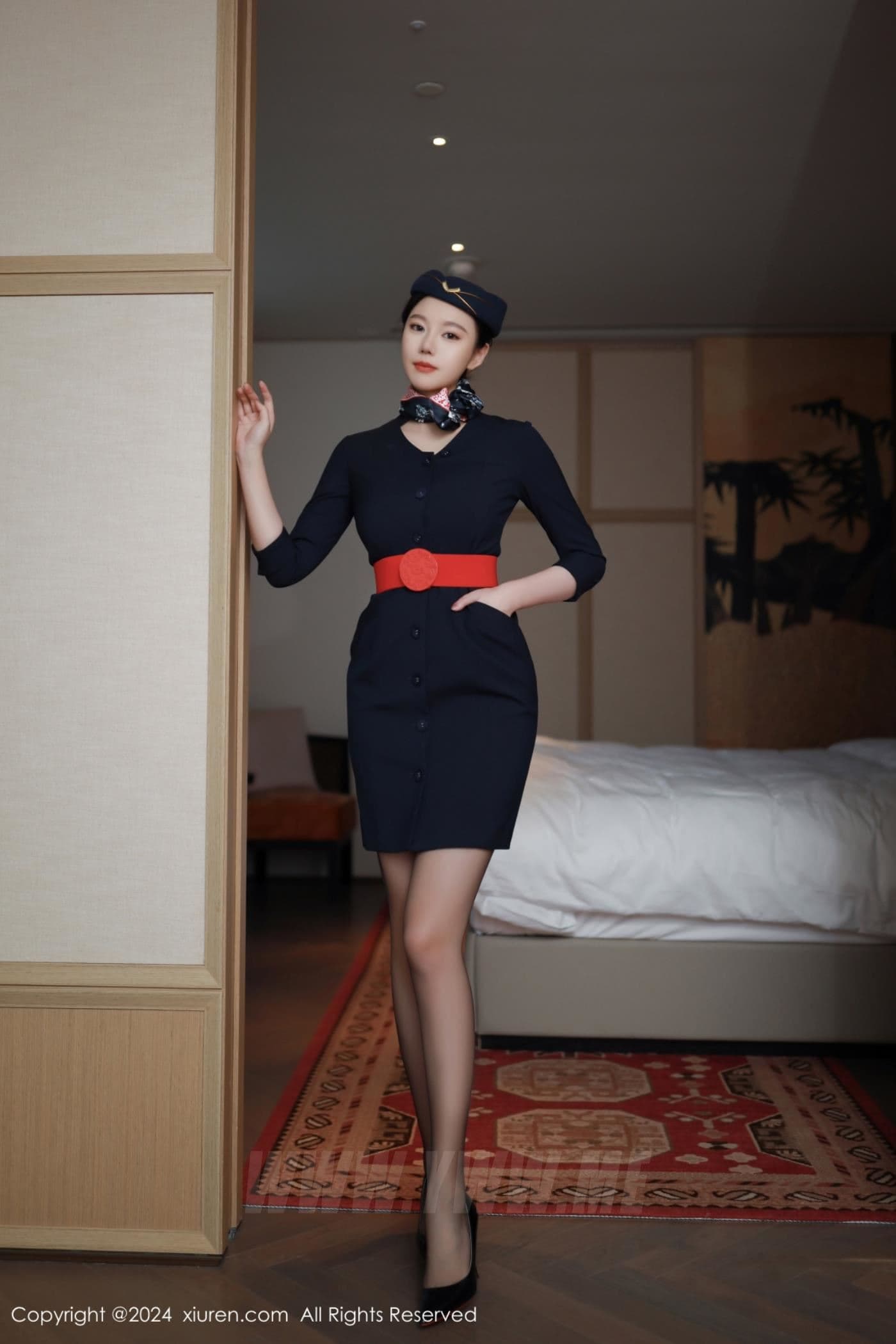XiuRen秀人网 No.8942 安然anran 黑丝美腿