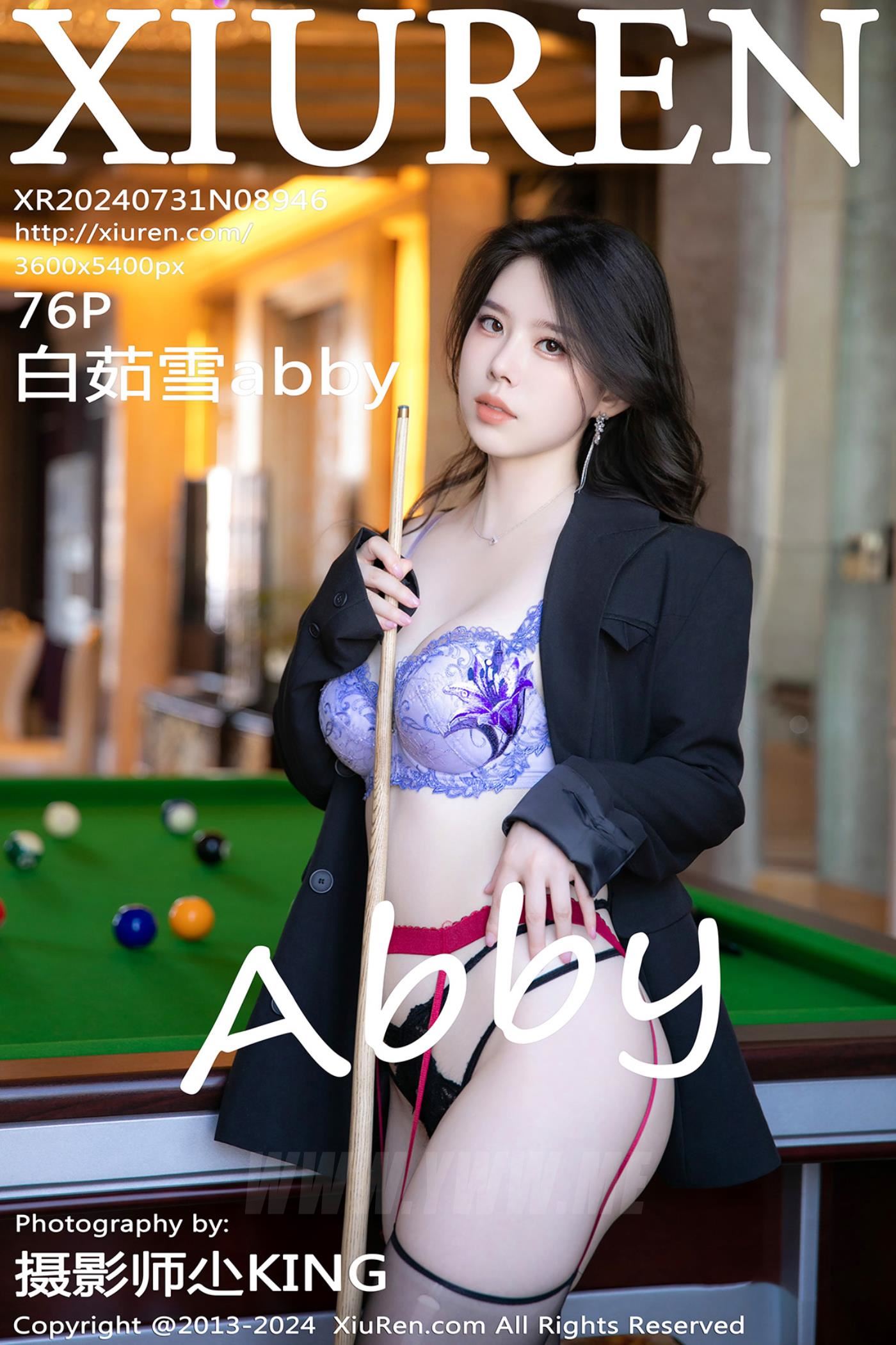 XiuRen秀人网 No.8946 白茹雪abby 黑丝美腿