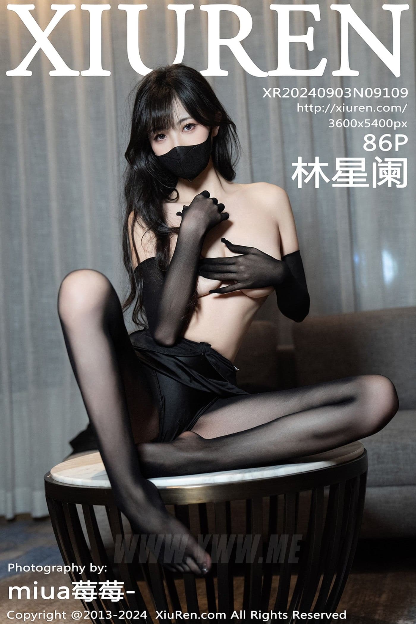 XiuRen秀人网 No.9109 林星阑 黑丝美腿