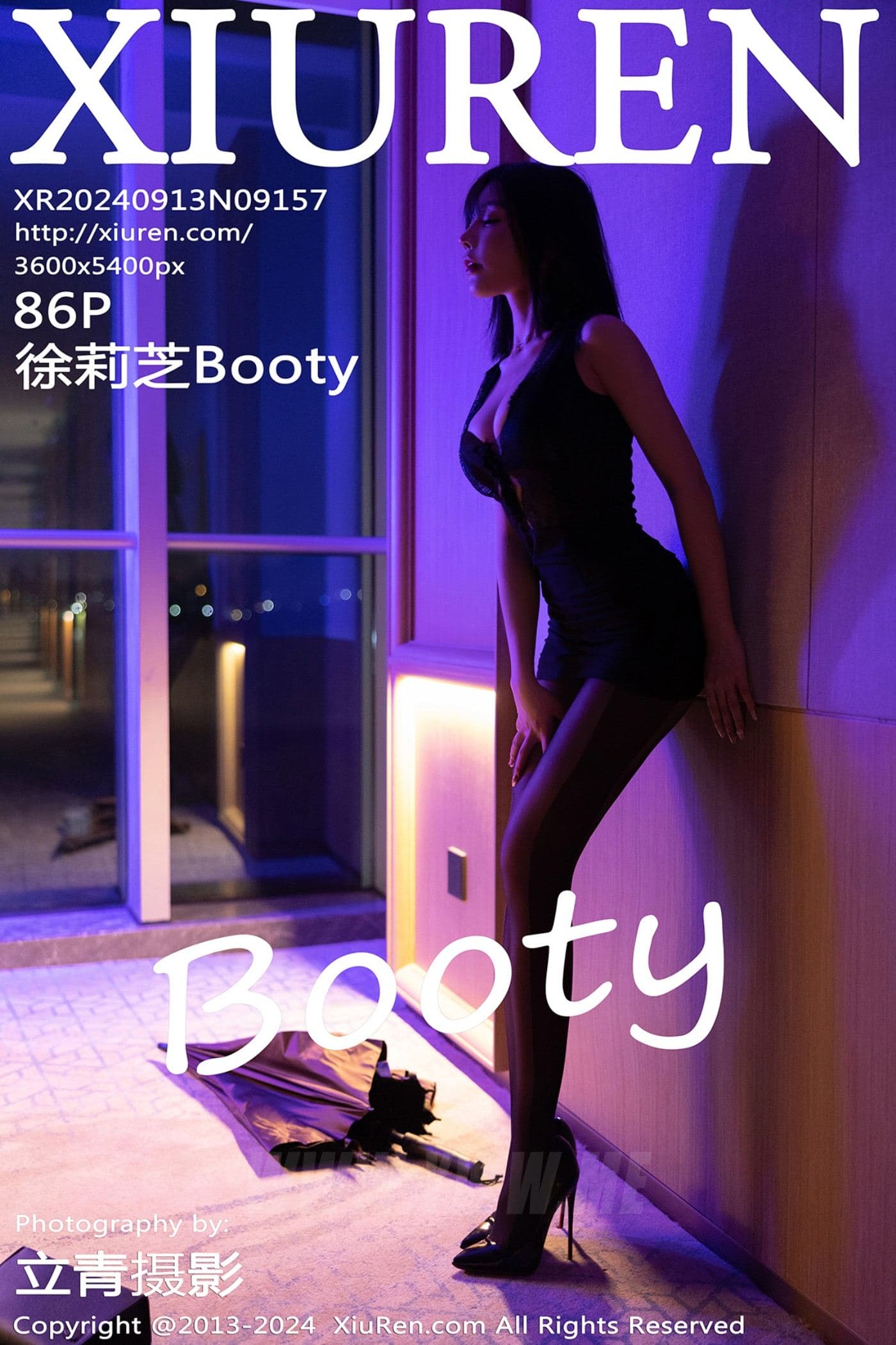 XiuRen秀人网 No.9157 徐莉芝Booty 美腿黑丝