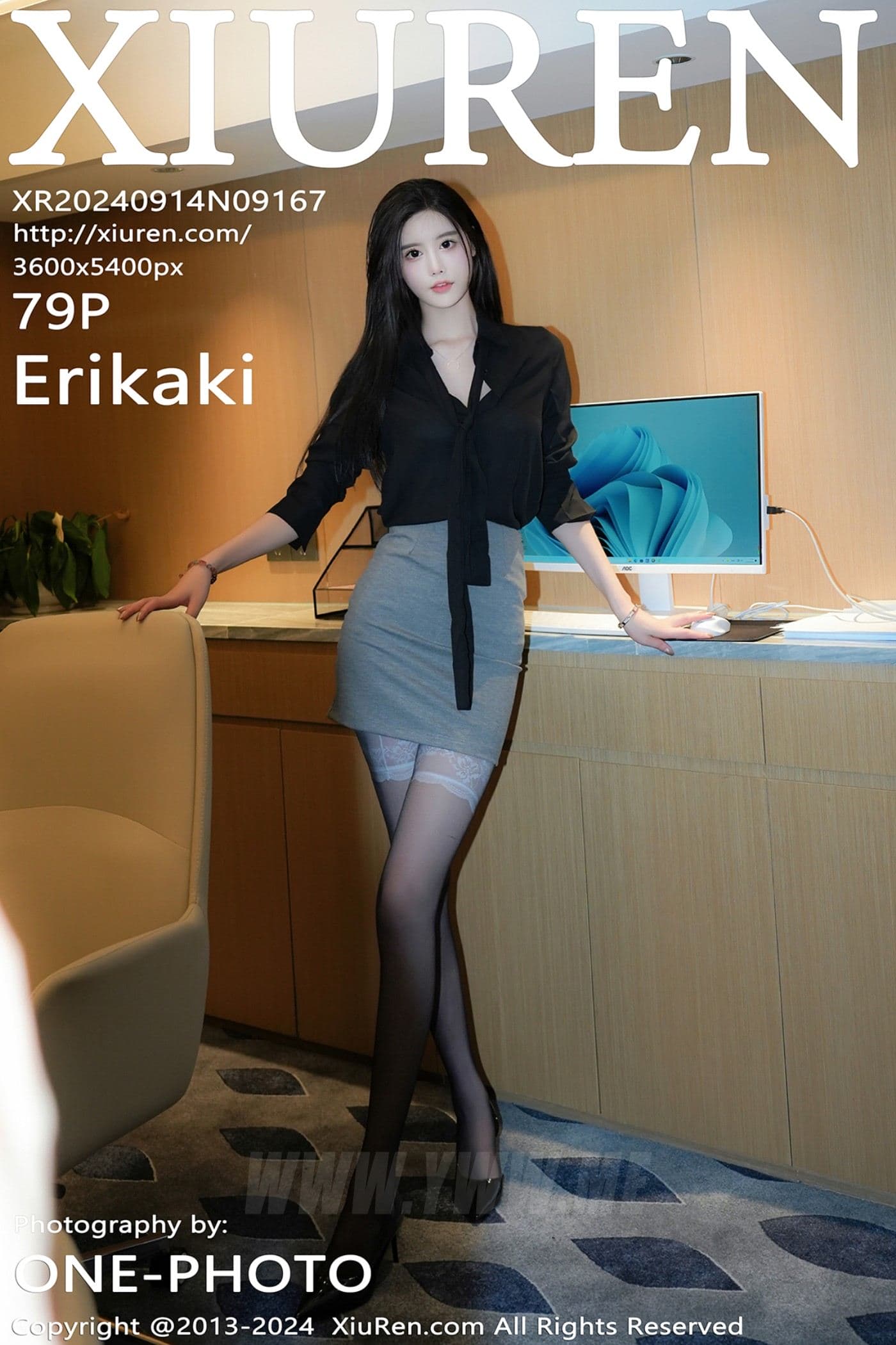 XiuRen秀人网 No.9167 Erikaki 短裙美腿