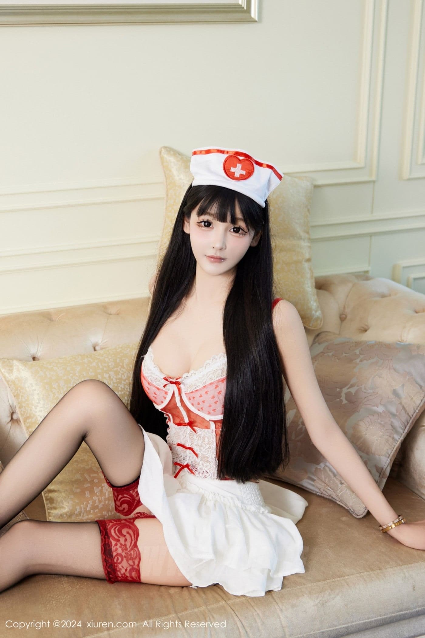 XiuRen秀人网 No.9317 智恩baby 黑丝美腿