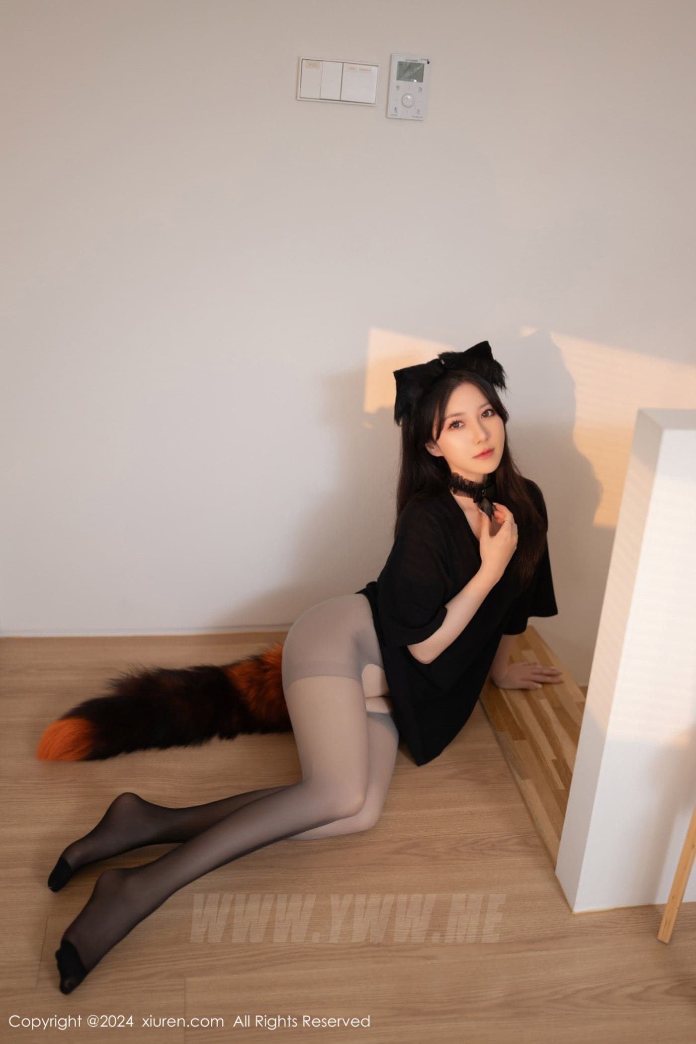 XiuRen秀人网 No.9314 鱼子酱Fish 美腿黑丝