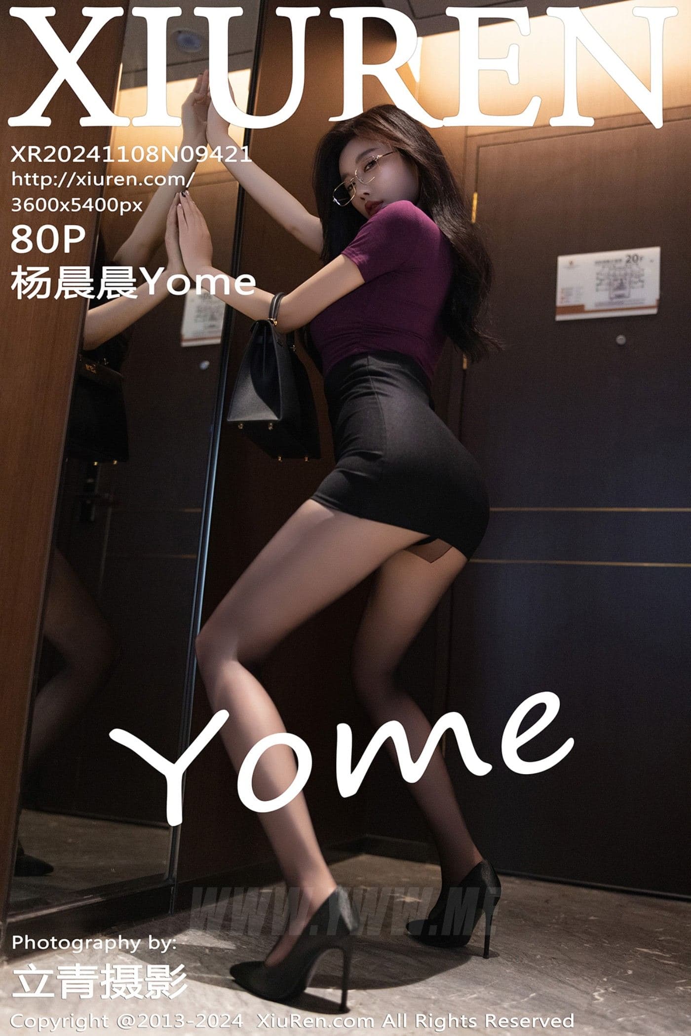 XiuRen秀人网 No.9421 杨晨晨Yome 黑丝美腿