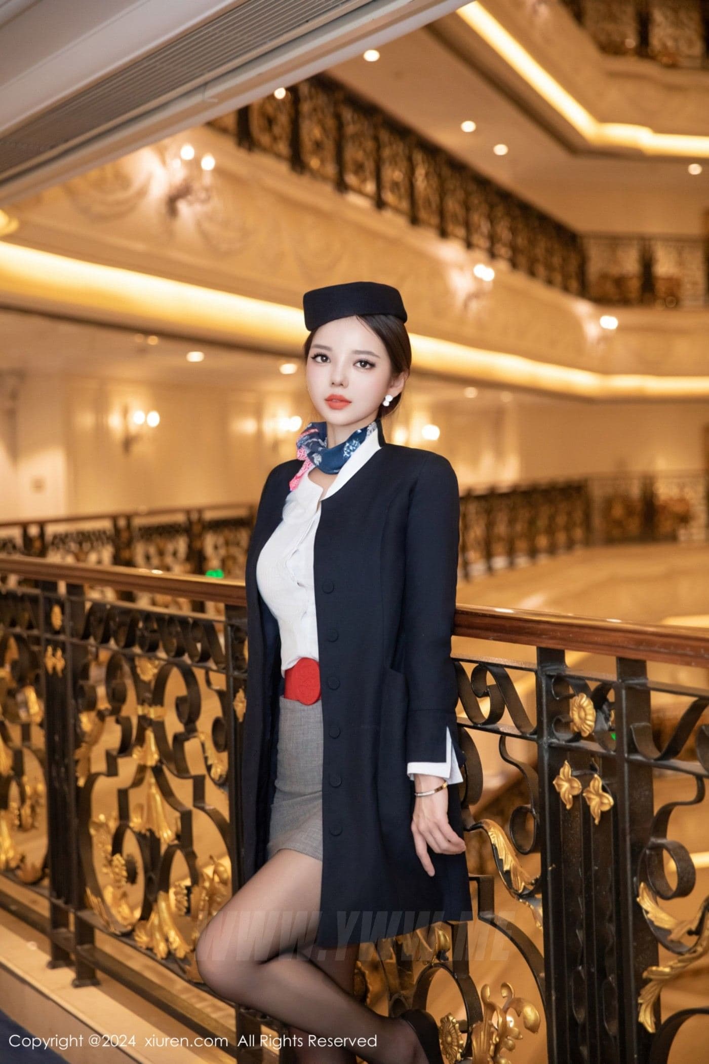 XiuRen秀人网 No.9365 大美妞儿 黑丝美腿