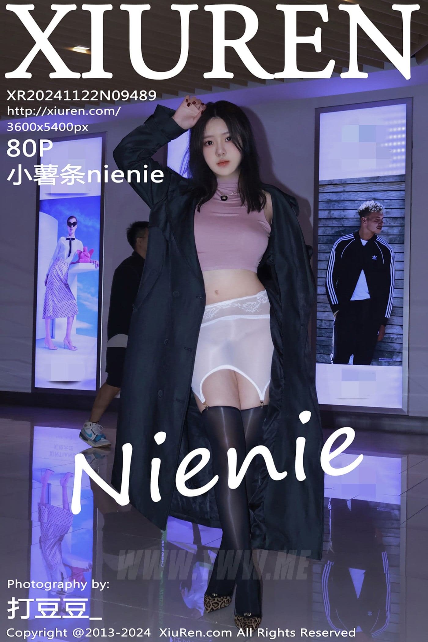 XiuRen秀人网 No.9489 小薯条nienie 黑丝美腿