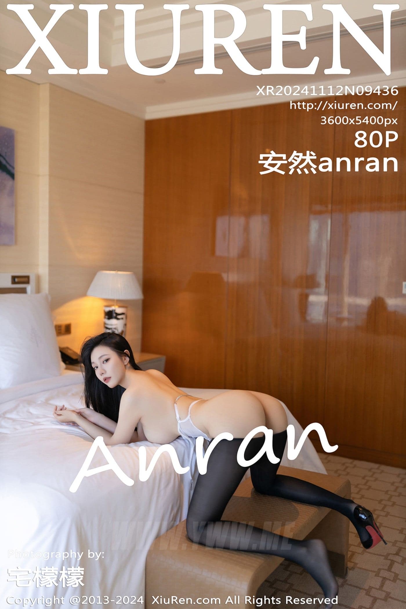 XiuRen秀人网 No.9436 安然anran 黑丝美腿