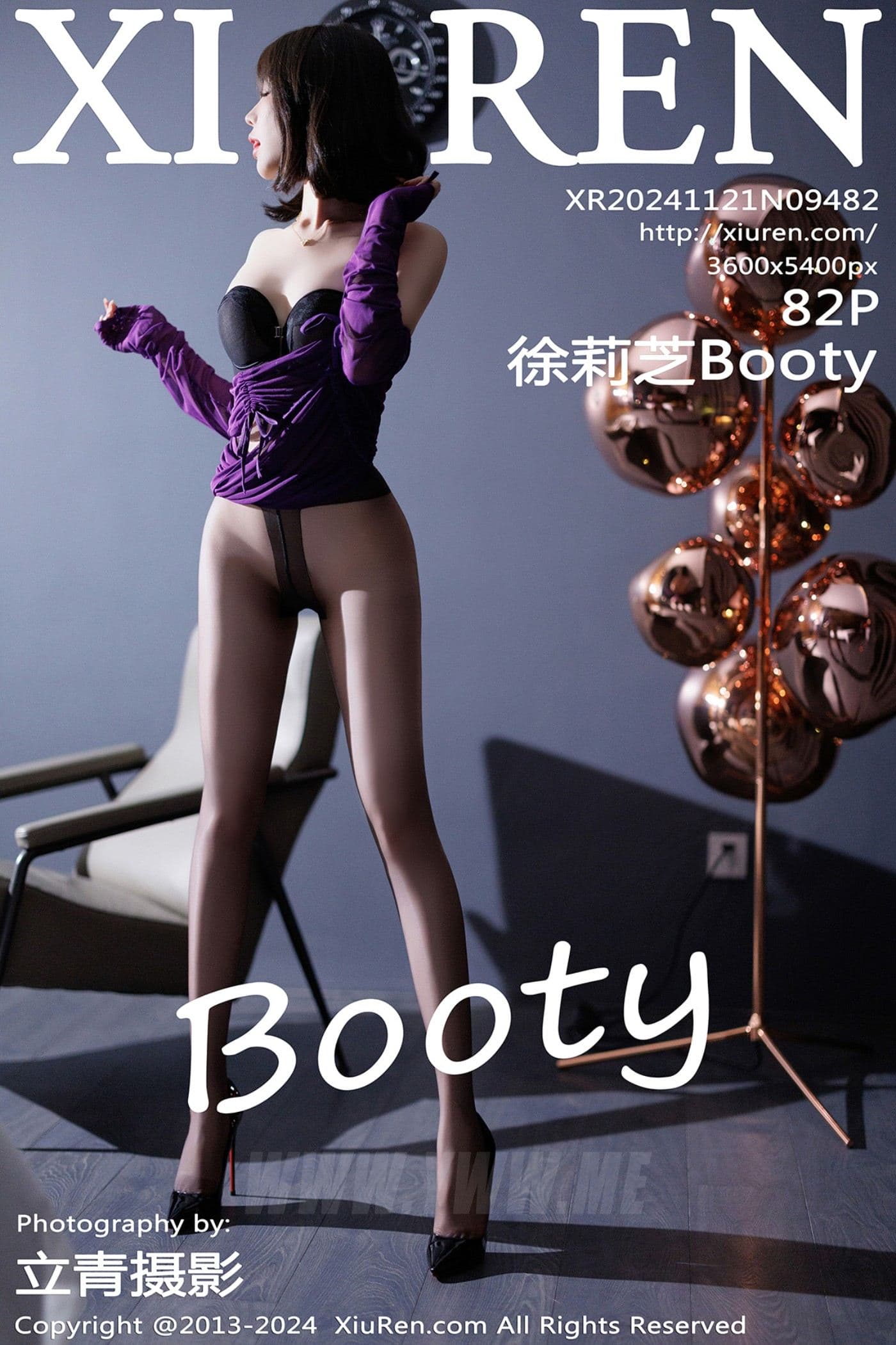 XiuRen秀人网 No.9482 徐莉芝Booty 黑丝美腿