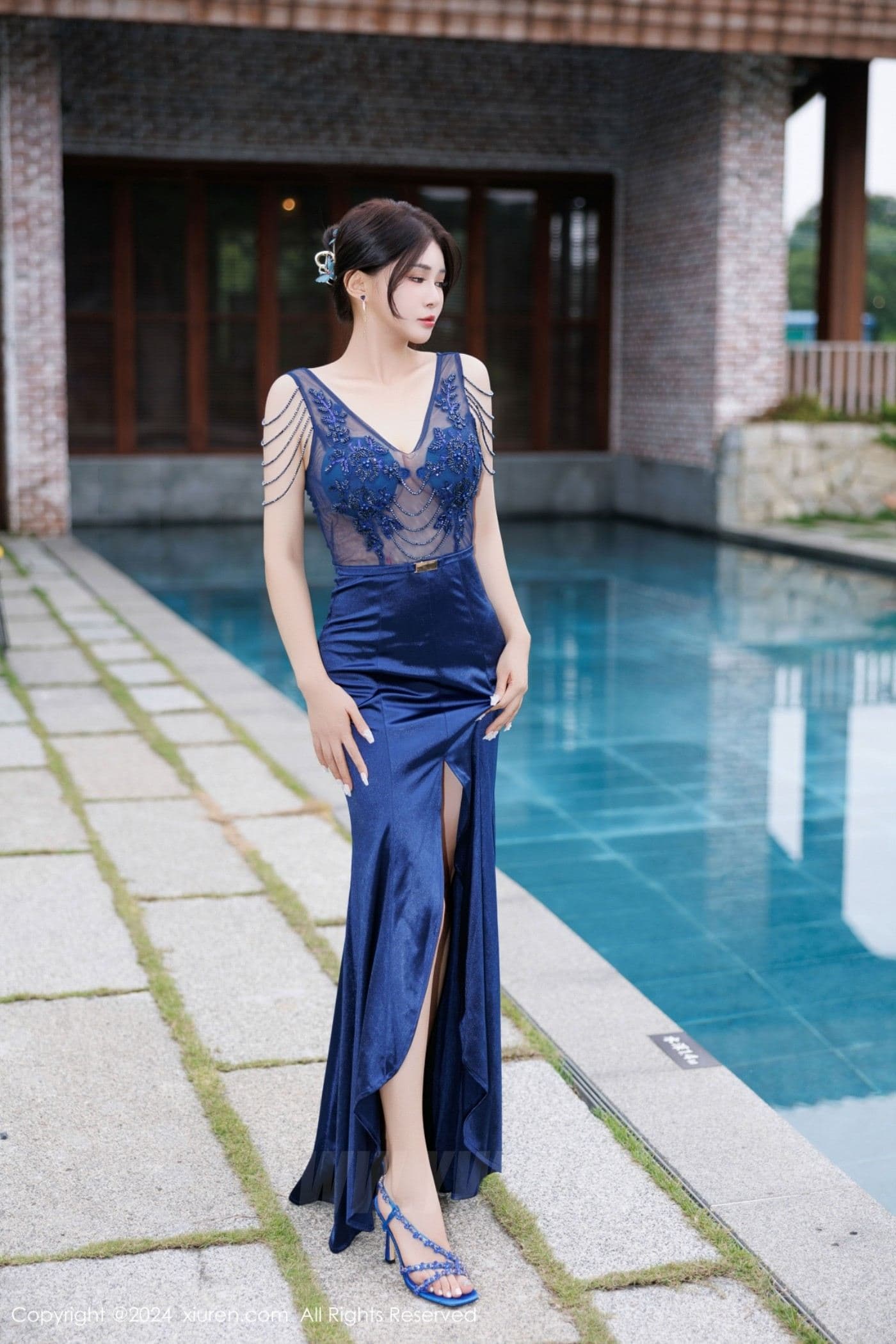 XiuRen秀人网 No.9435 凯竹Quinn 美乳性感