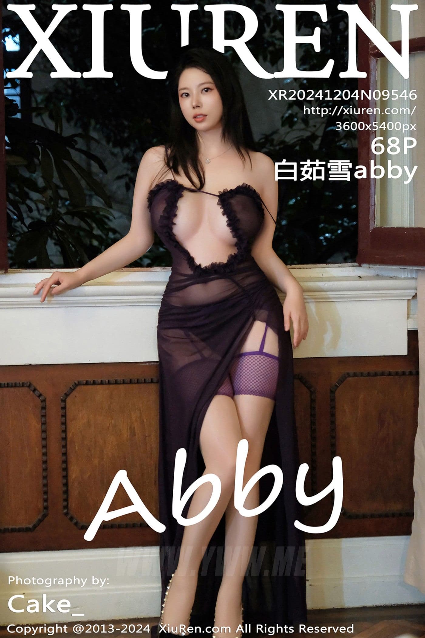 XiuRen秀人网 No.9546 白茹雪abby 丝袜美臀