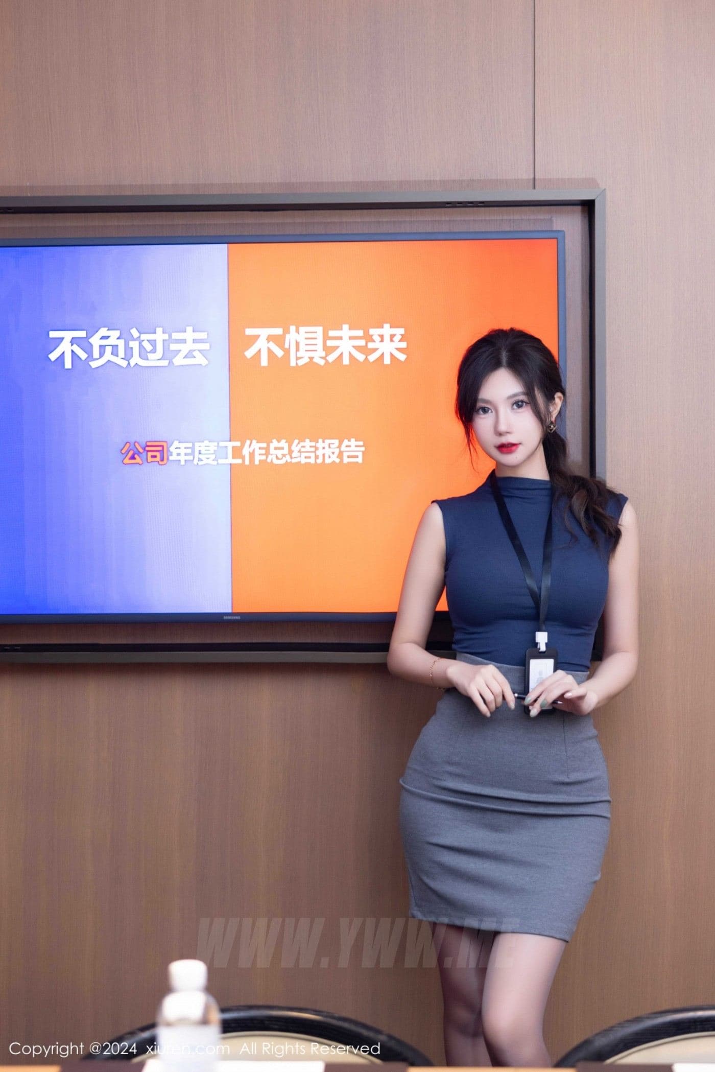 XiuRen秀人网 No.9560 绮里嘉ula 黑丝美腿