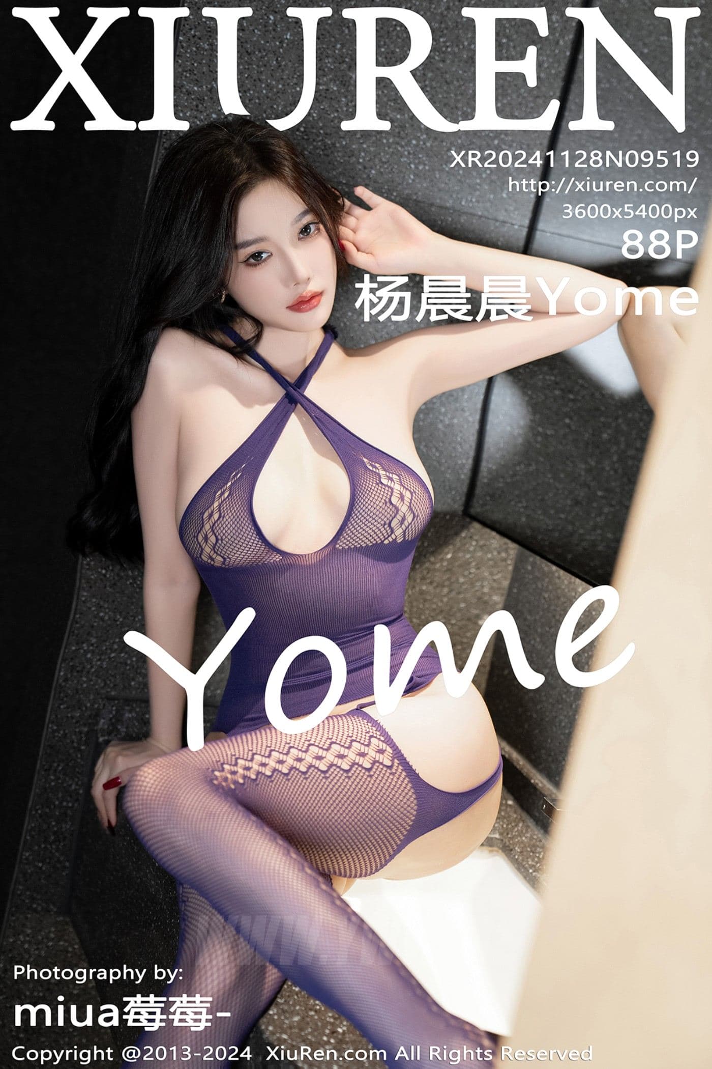 XiuRen秀人网 No.9519 杨晨晨Yome 黑丝美腿