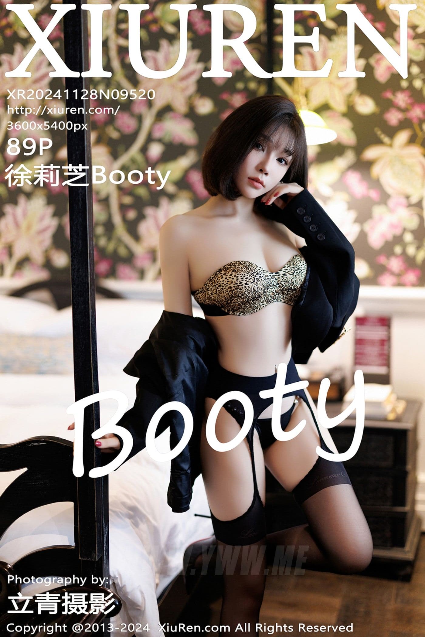 XiuRen秀人网 No.9520 徐莉芝Booty 黑丝美腿