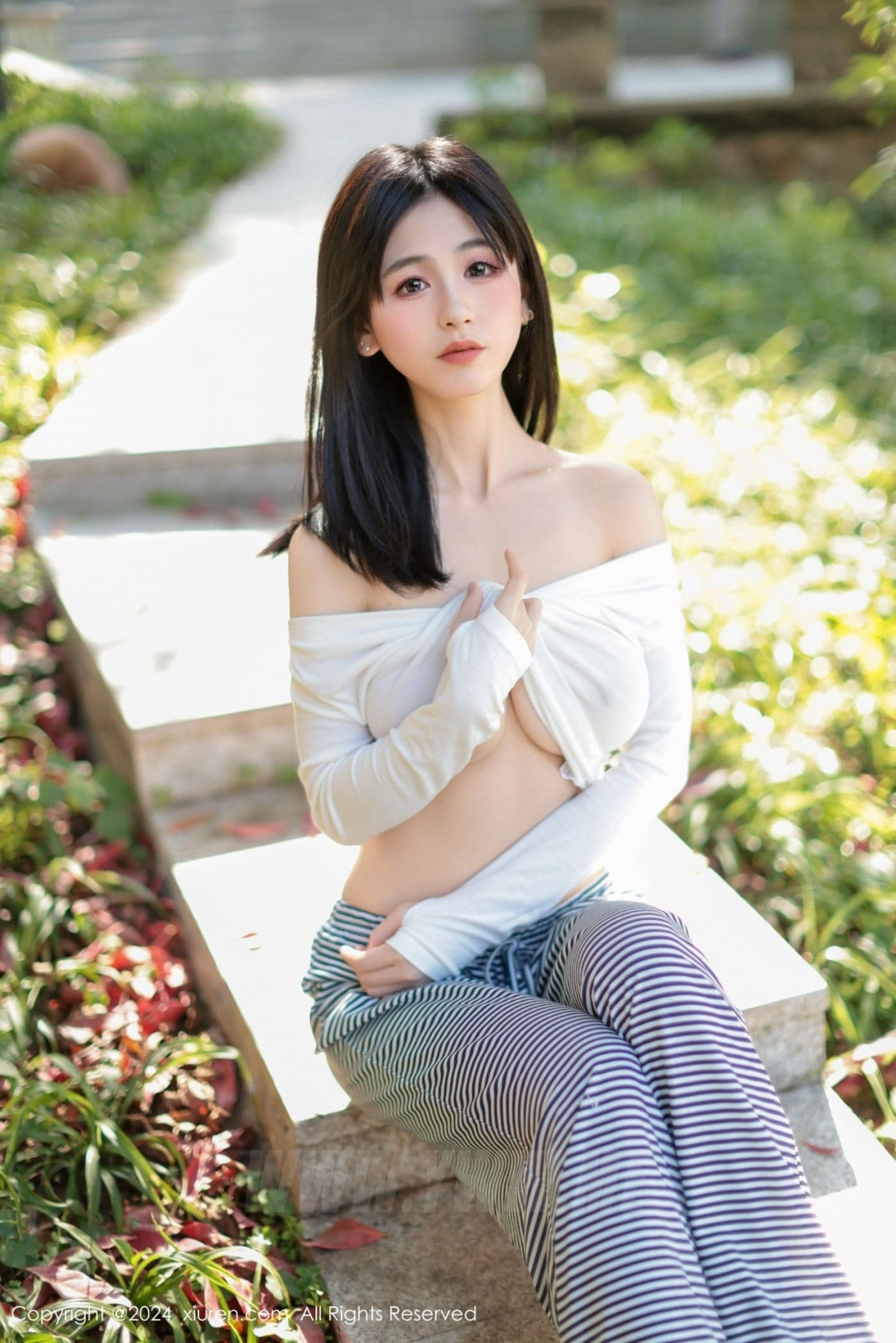 XiuRen秀人网 No.9605 奶芙乔乔 美腿黑丝
