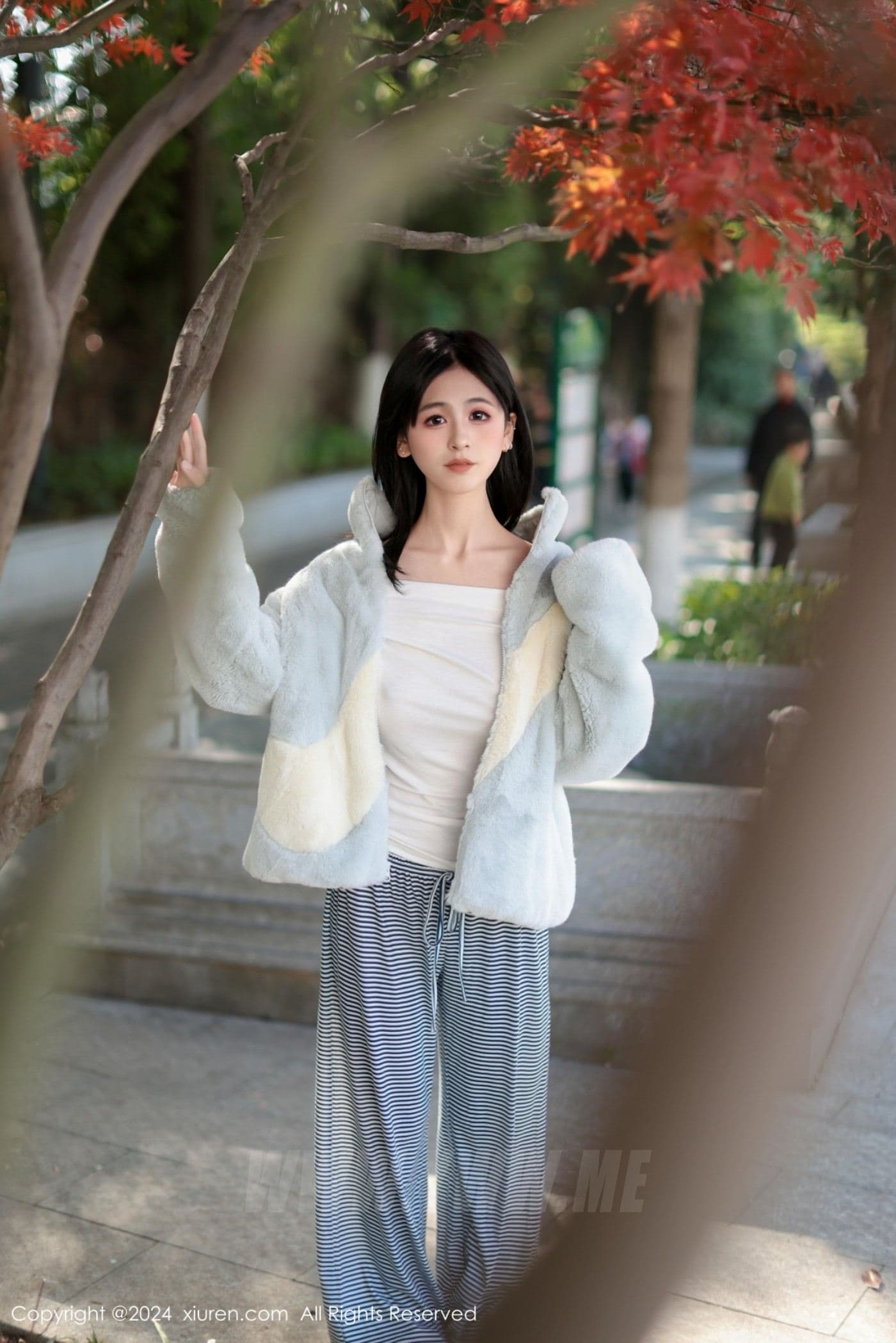 XiuRen秀人网 No.9605 奶芙乔乔 美腿黑丝