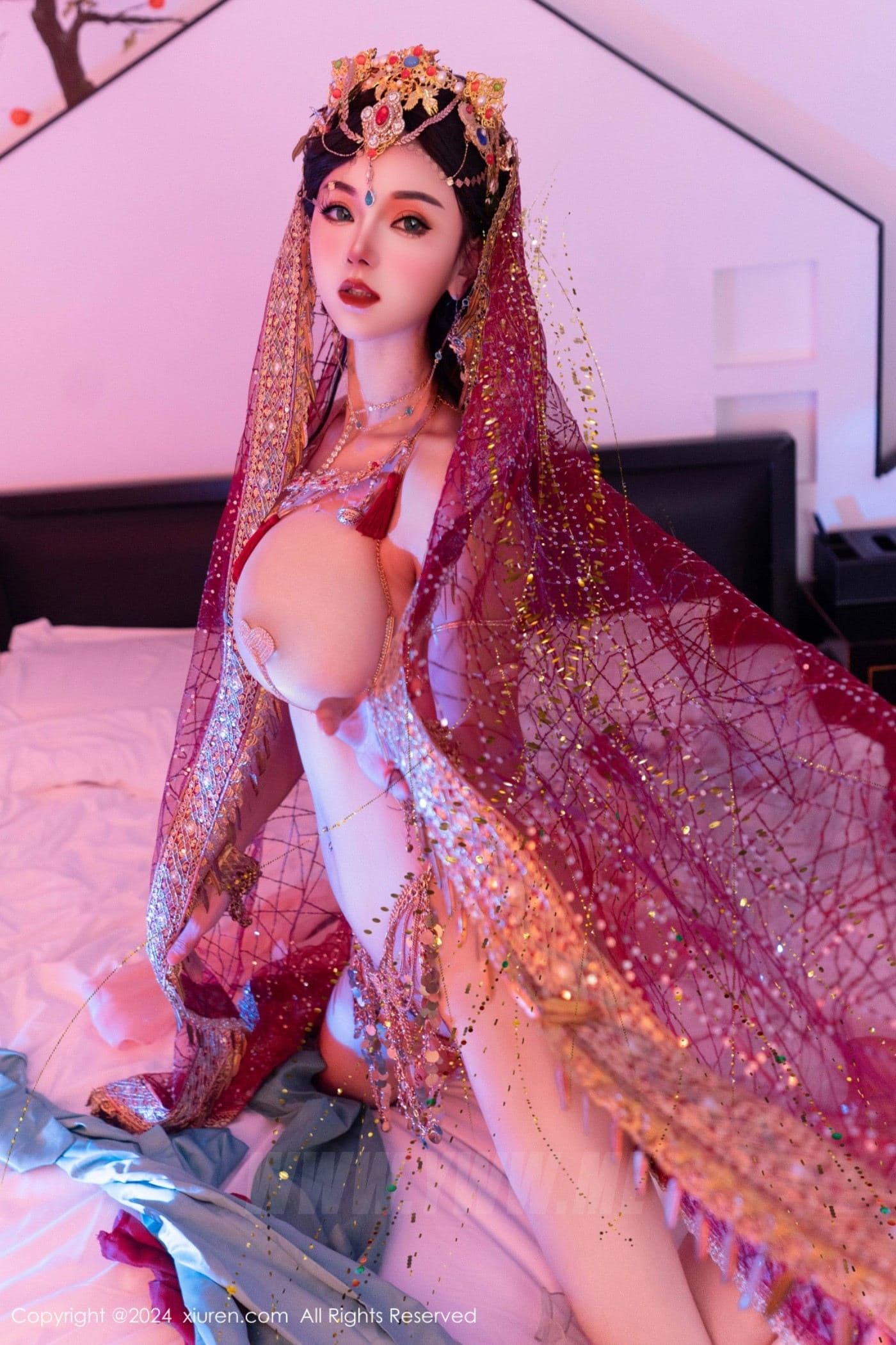 XiuRen秀人网 No.9585 不吃冰淇淋 美乳性感