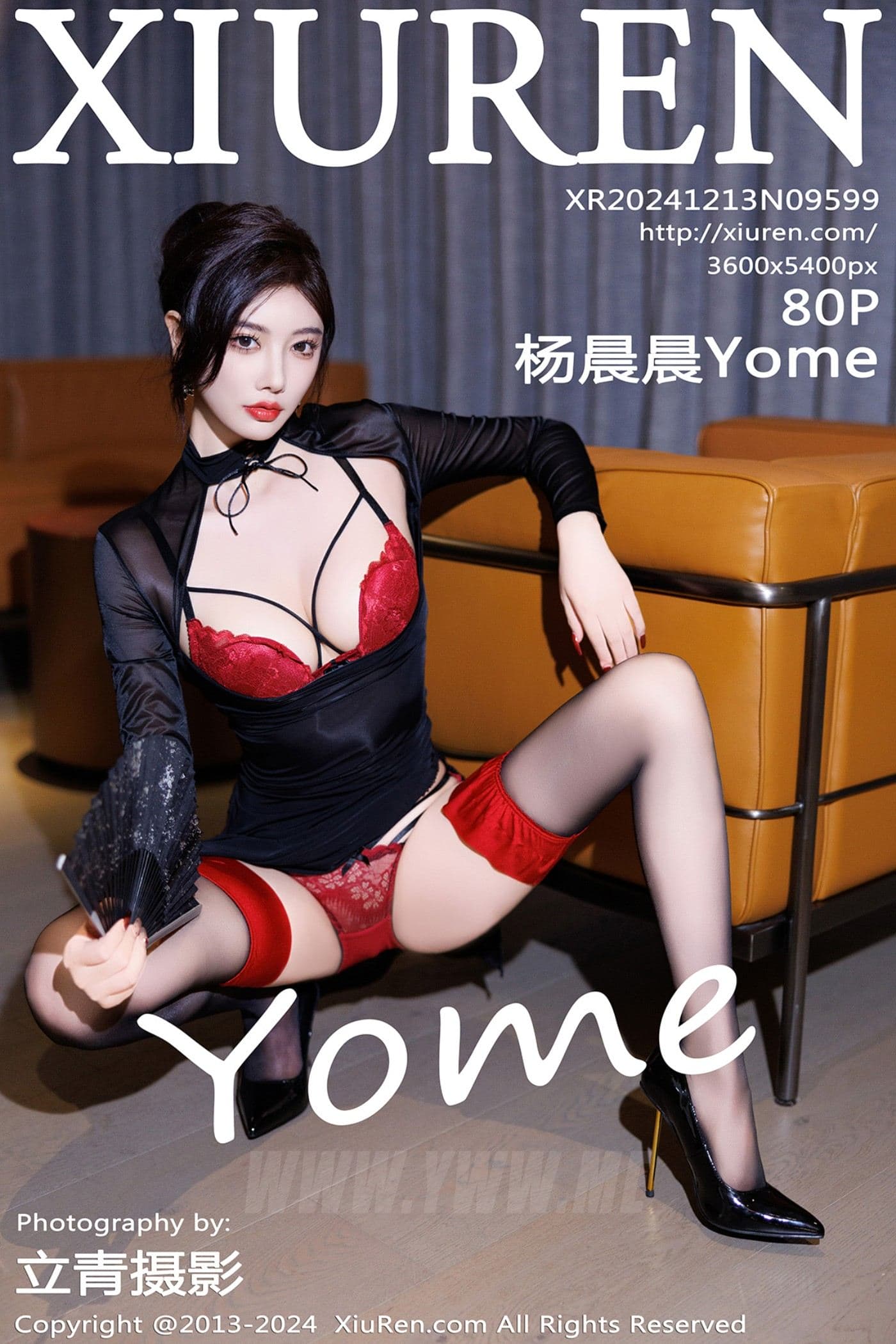 XiuRen秀人网 No.9599 杨晨晨Yome 黑丝美腿