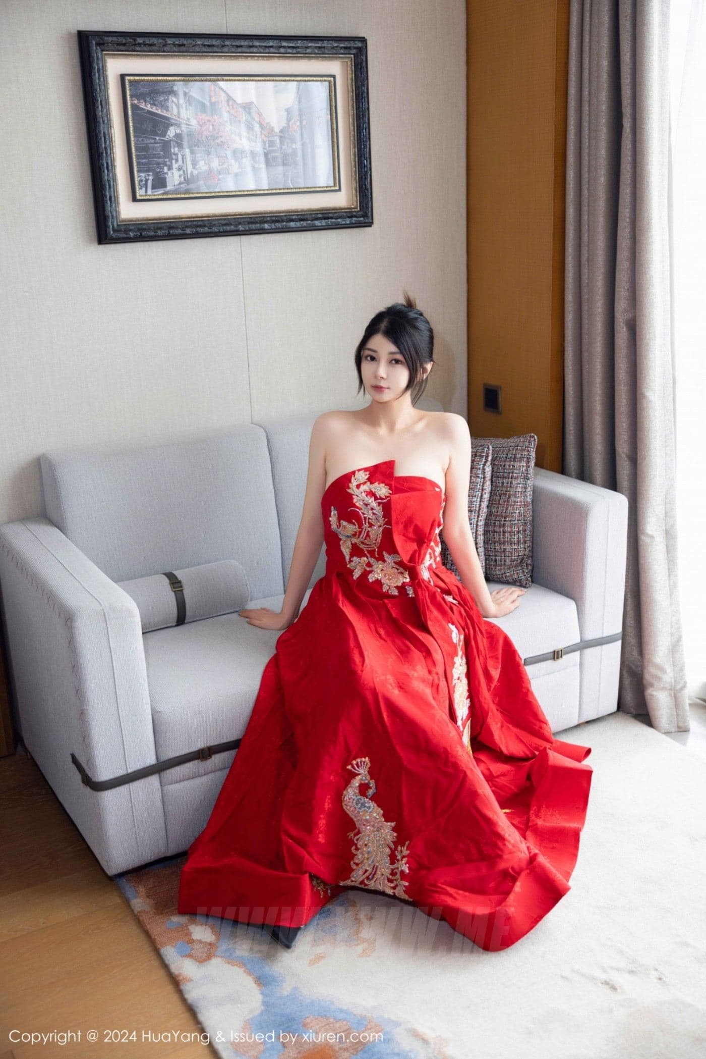 HuaYang花漾 VOL.623 凯竹Quinn 丝袜美臀