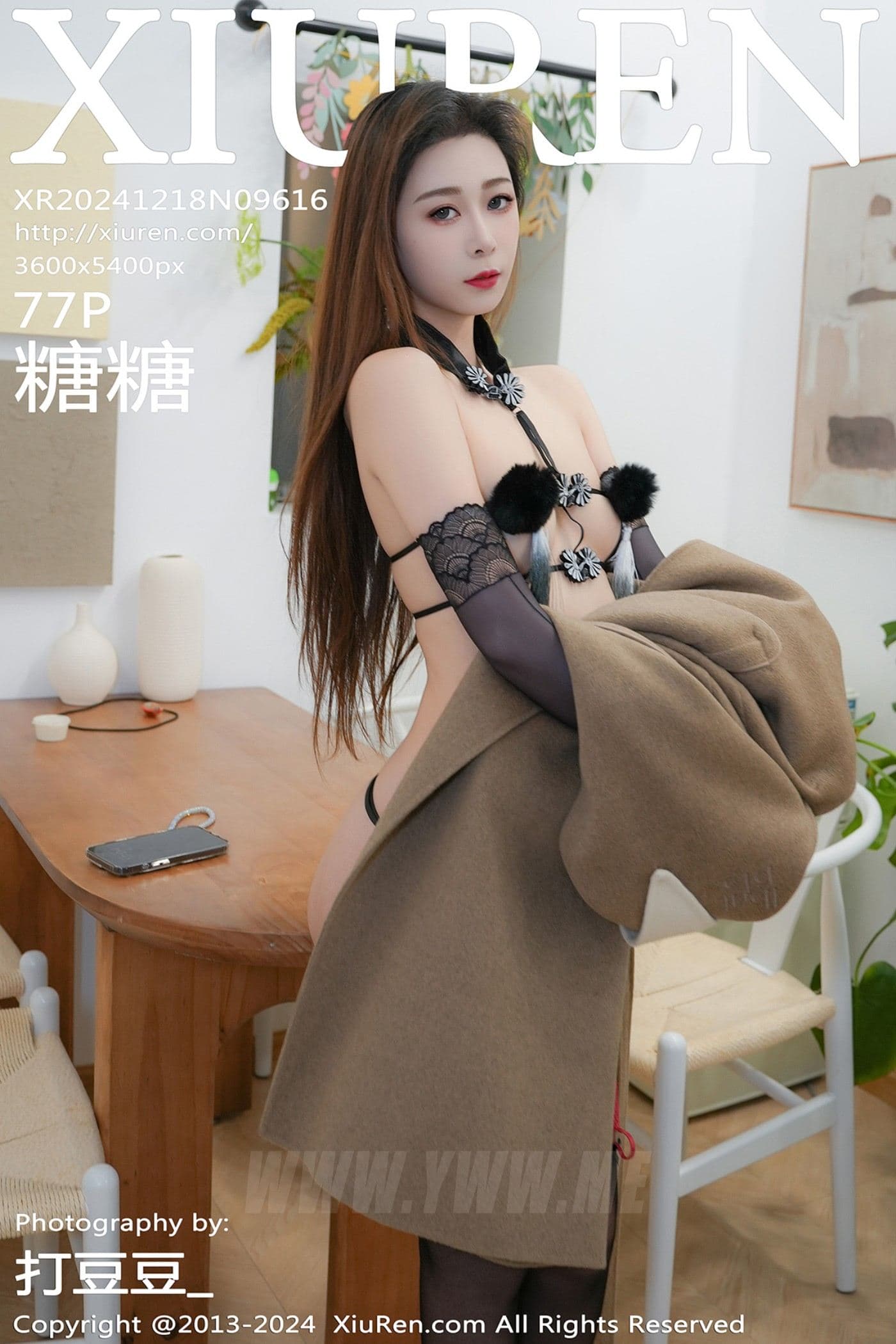 XiuRen秀人网 No.9616 糖糖❤ 黑丝美腿