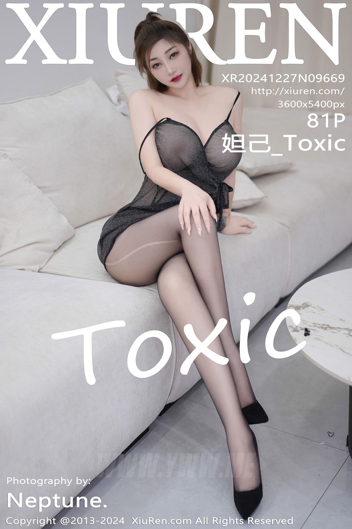 XiuRen秀人网 No.9669 妲己_Toxic 黑丝美臀