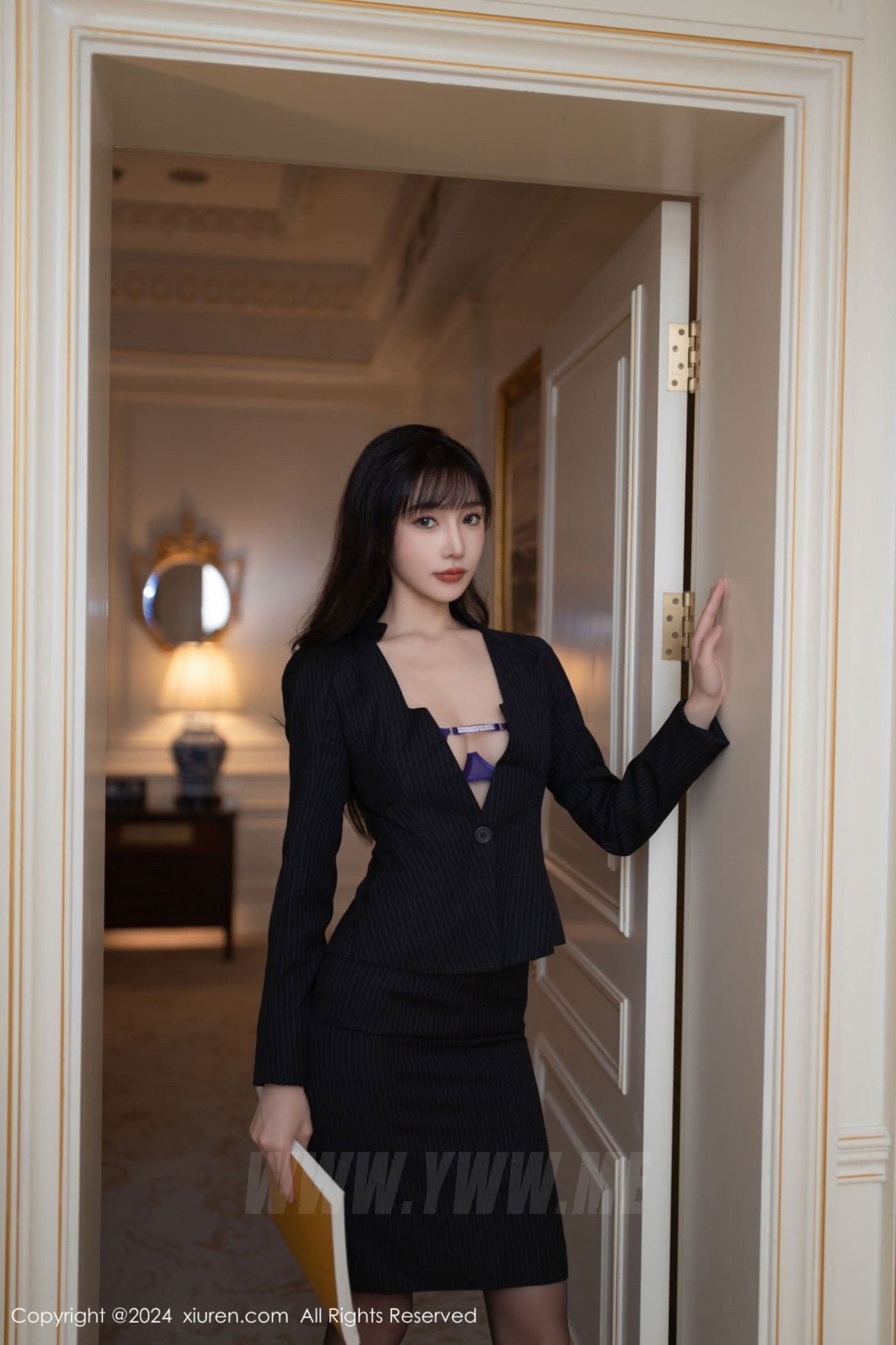 XiuRen秀人网 No.9692 安然anran 黑丝美腿