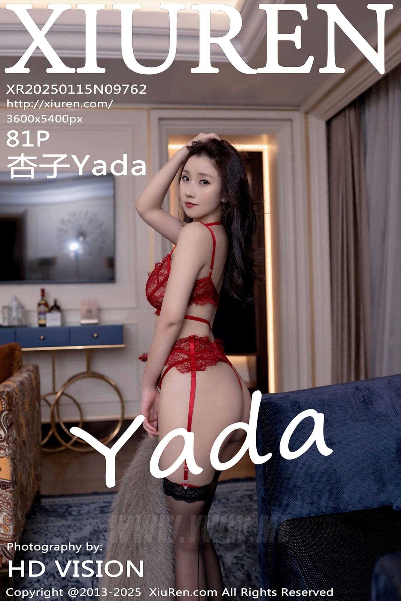 XiuRen秀人网 No.9762 杏子Yada 黑丝美腿