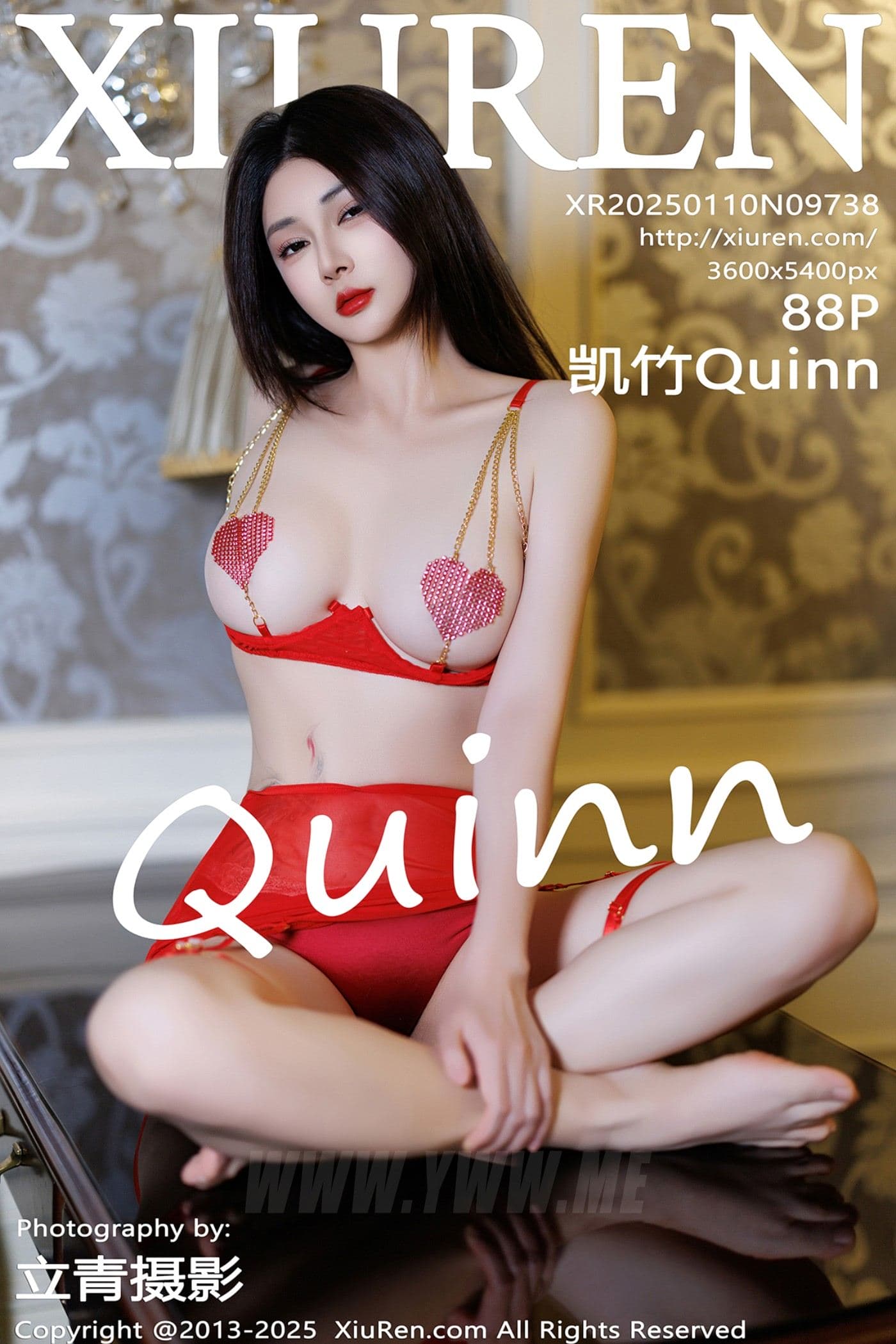 XiuRen秀人网 No.9738 凯竹Quinn 黑丝美腿