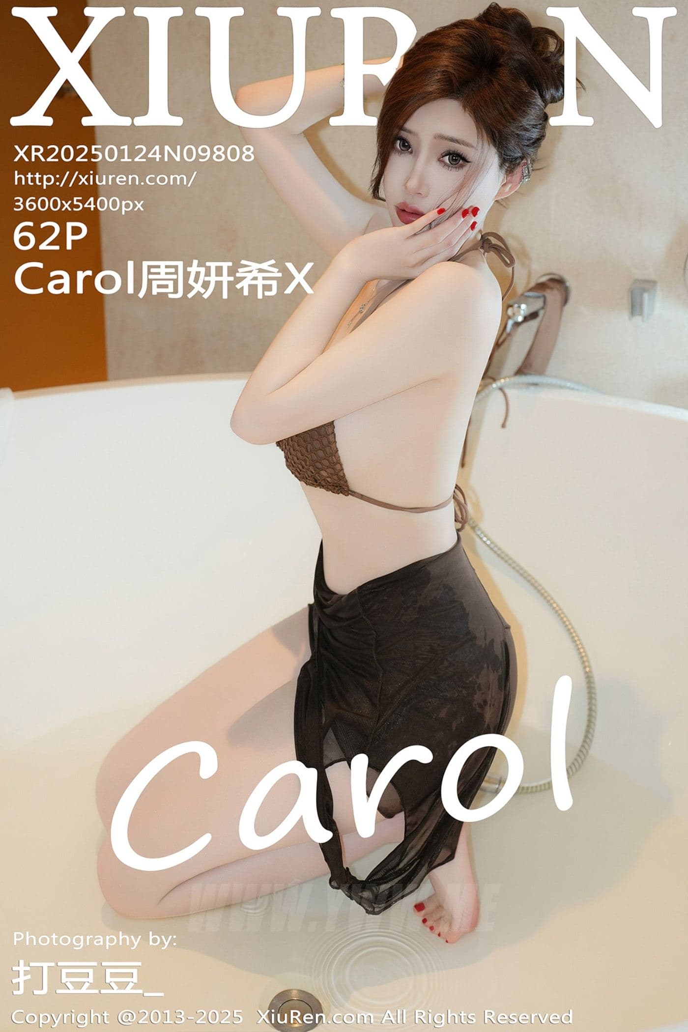XiuRen秀人网 No.9808 Carol周妍希X 美腿性感