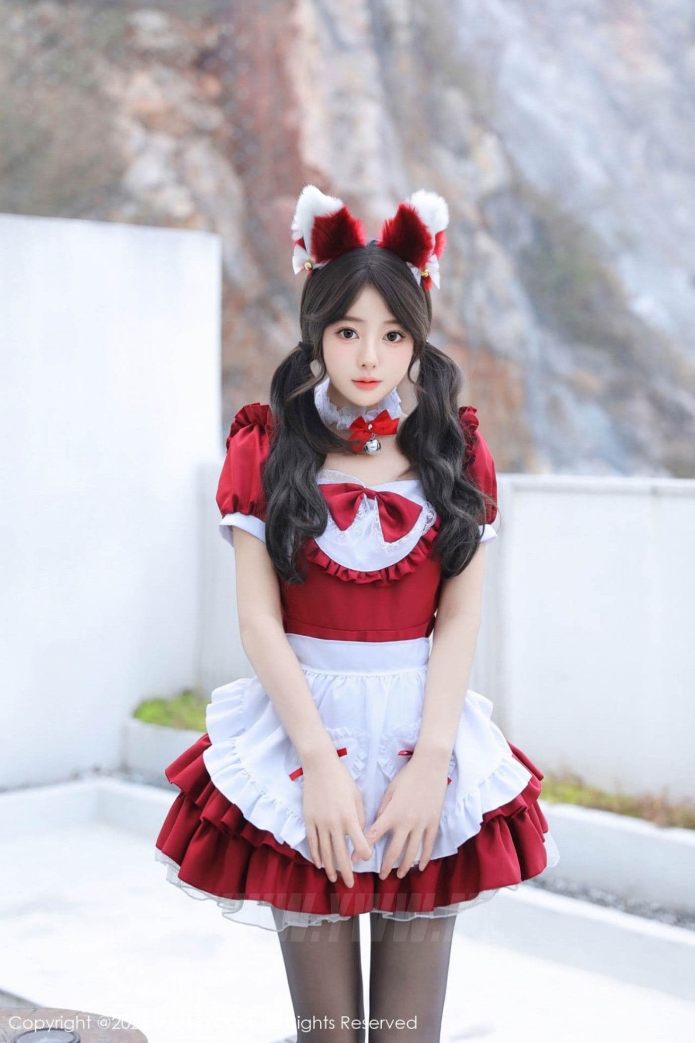 XiuRen秀人网 No.9814 桃妖夭 黑丝美腿