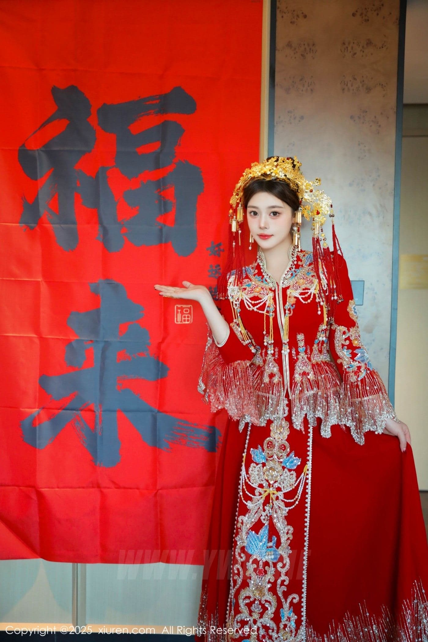 XiuRen秀人网 No.9823 蛋蛋宝 新婚美腿
