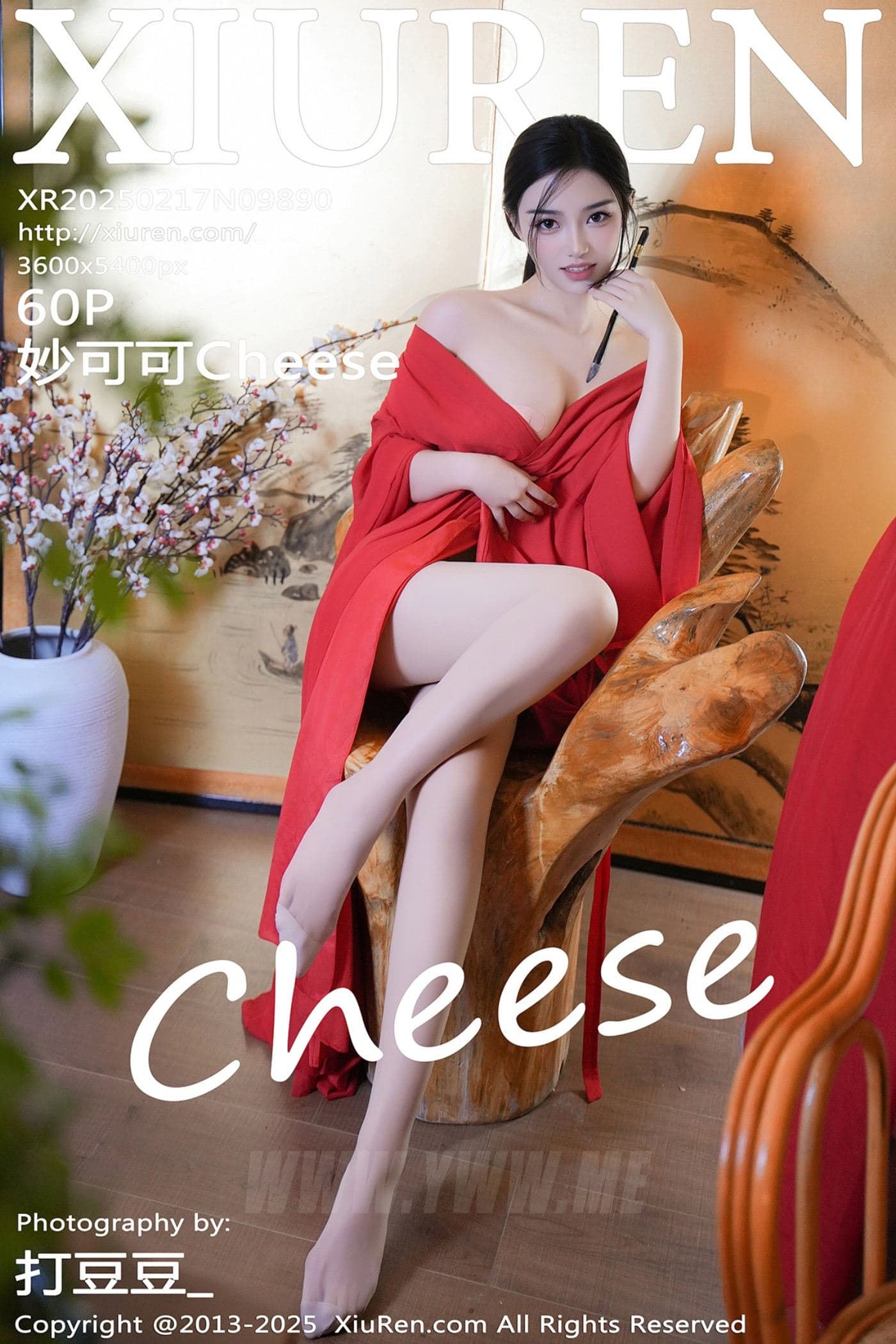 XiuRen秀人网 No.9890 妙可可Cheese 美腿丝袜