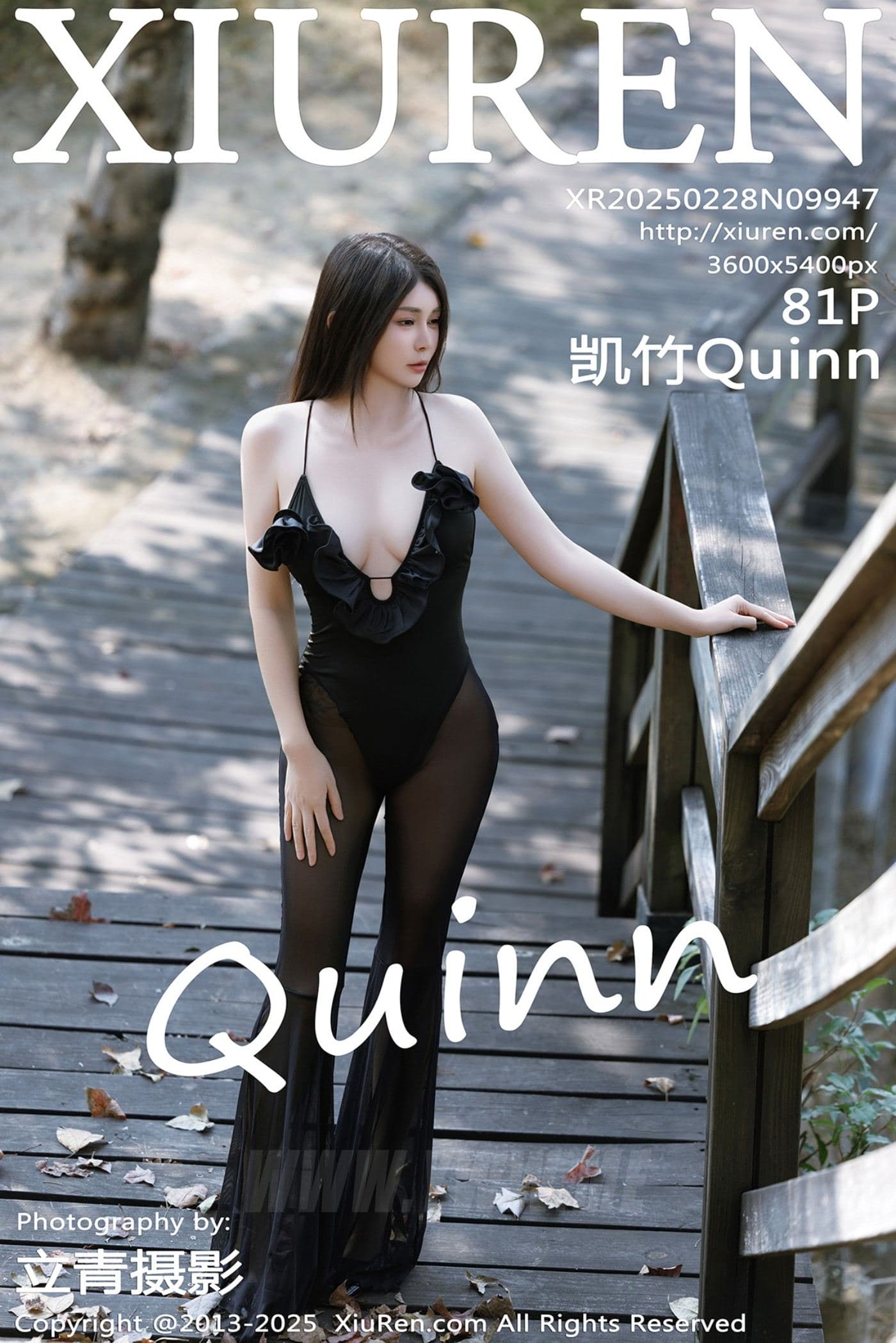 XiuRen秀人网 No.9947 凯竹Quinn 黑丝美腿
