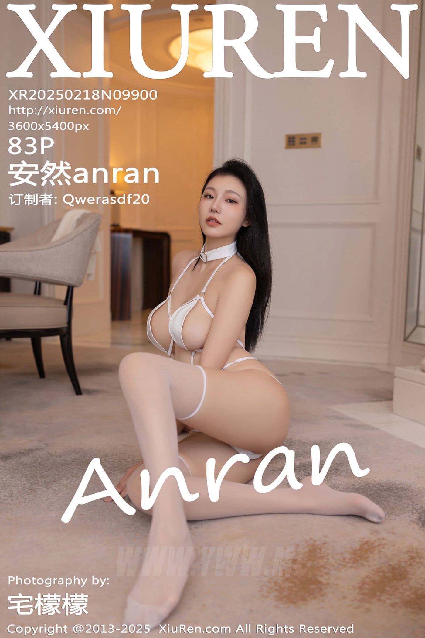 XiuRen秀人网 No.9900 安然anran 丝袜美腿